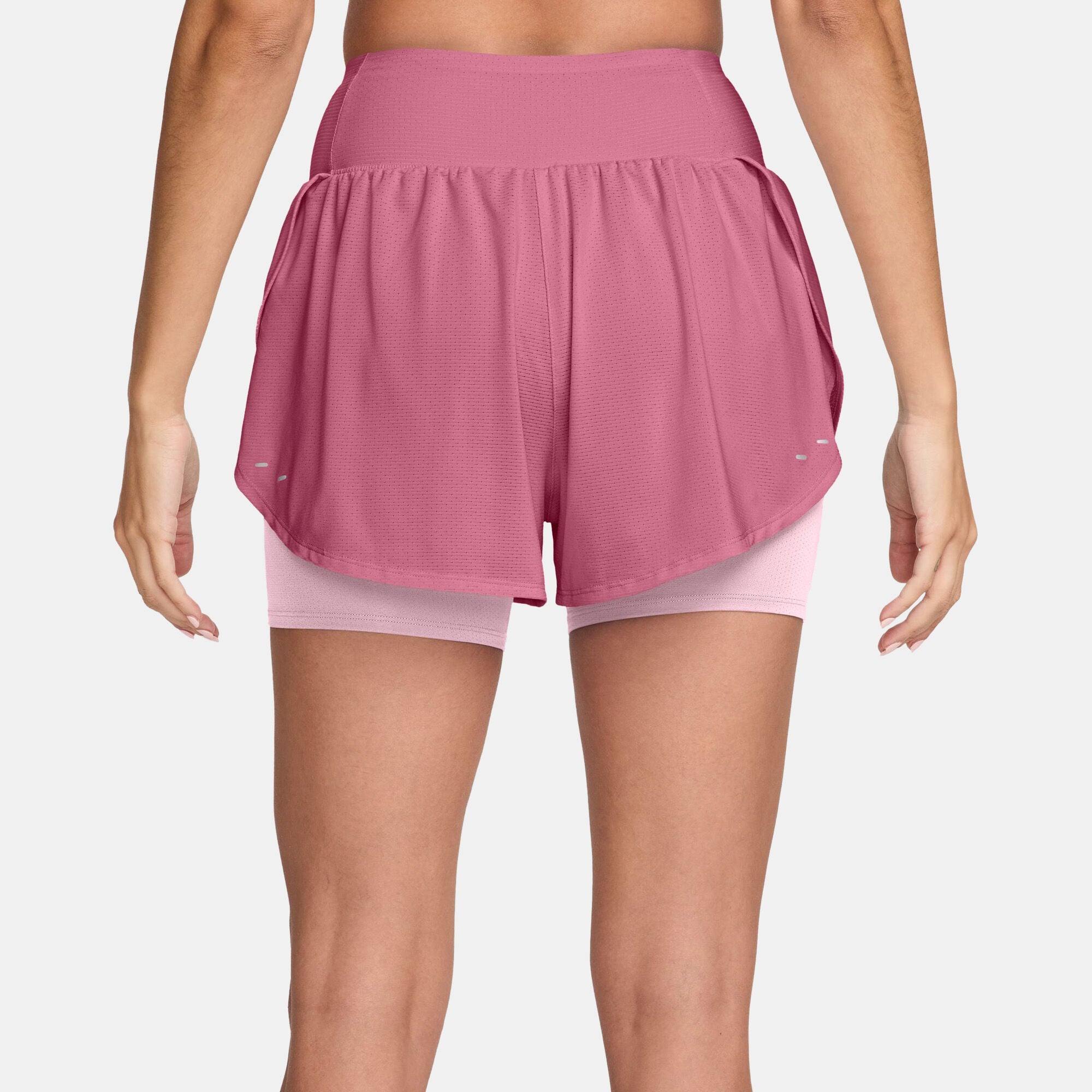 Women's Flow Dri-FIT 2-in-1 Mesh Running Shorts