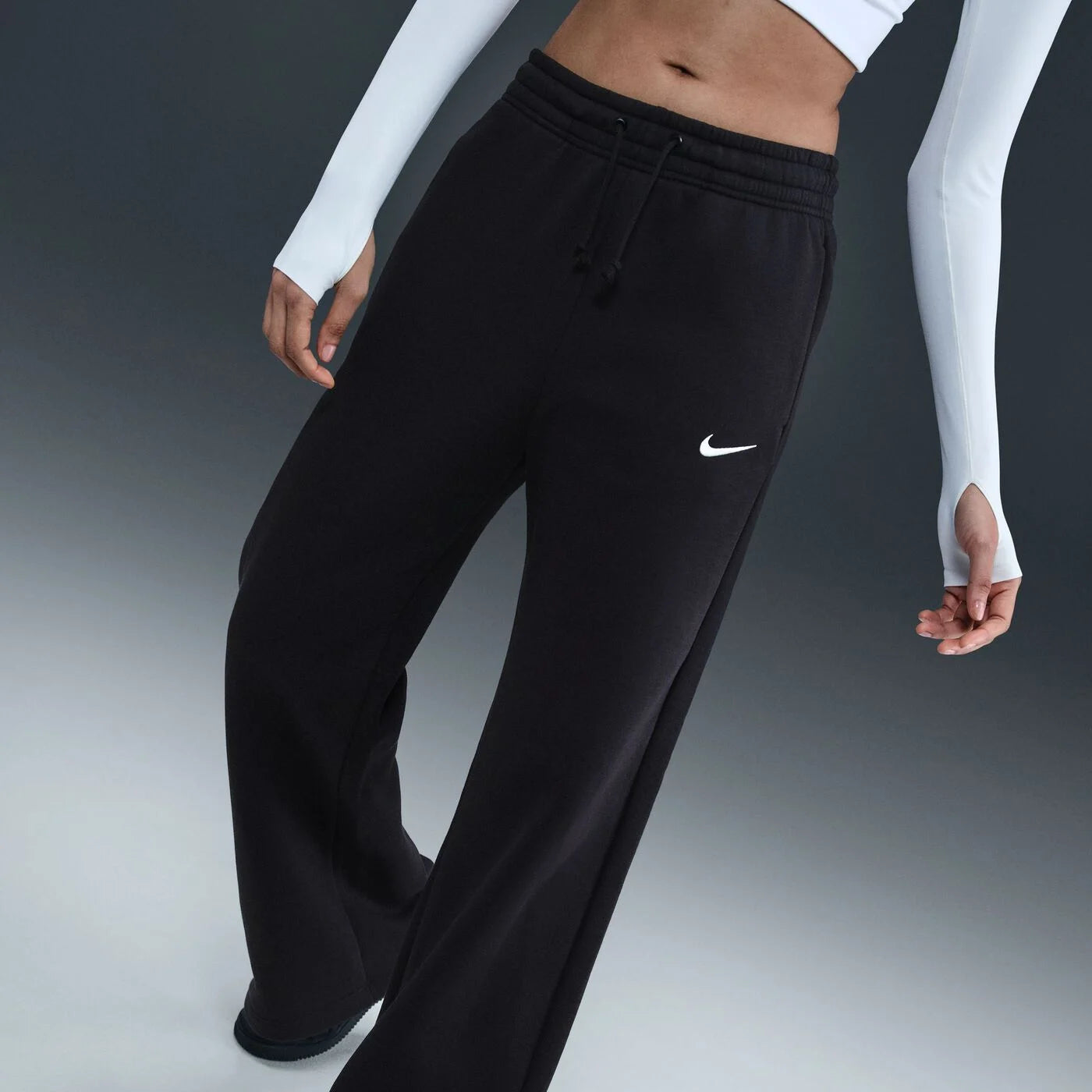 Womens Nike Phoenix Fleece Wide Leg Pant