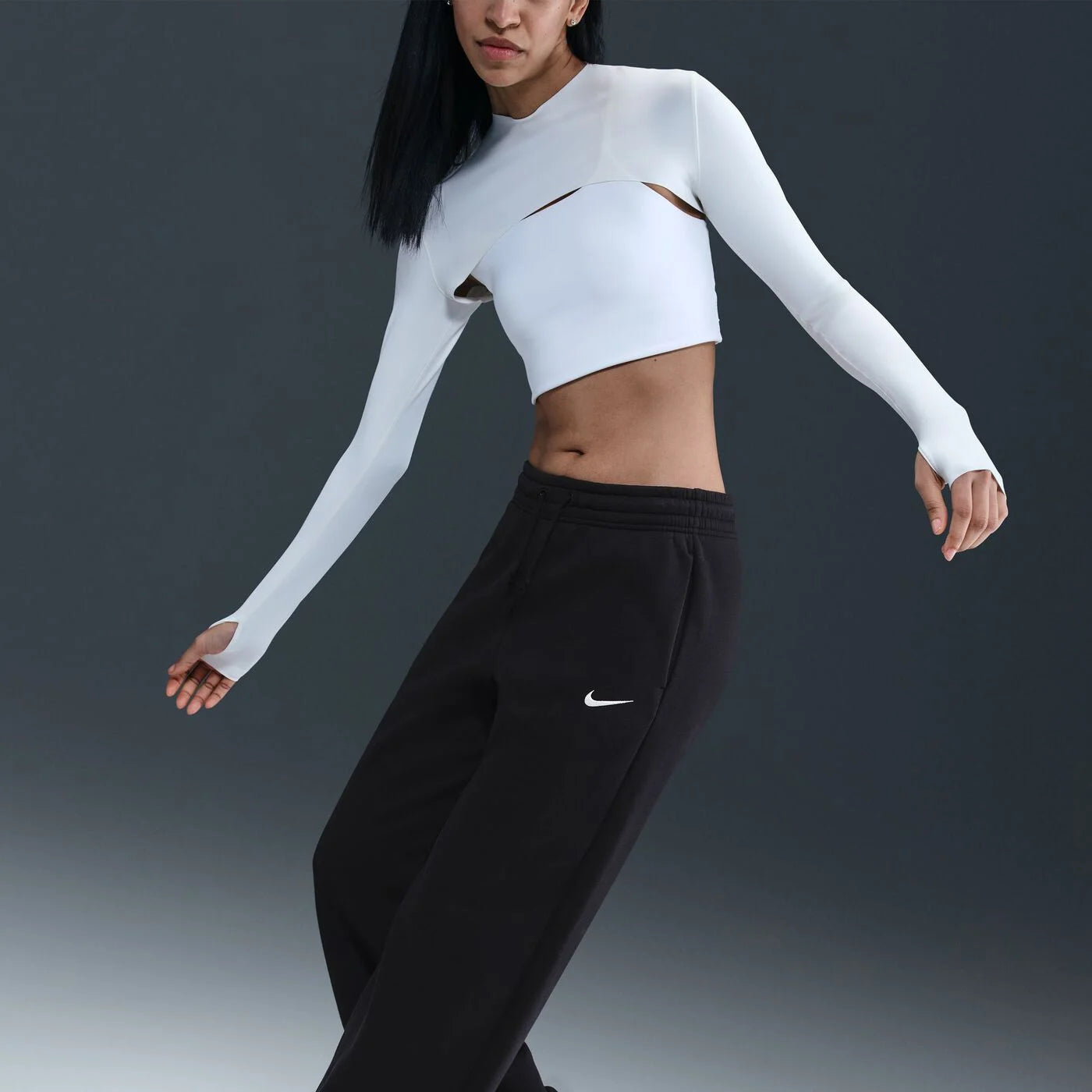 Womens Nike Phoenix Fleece Wide Leg Pant