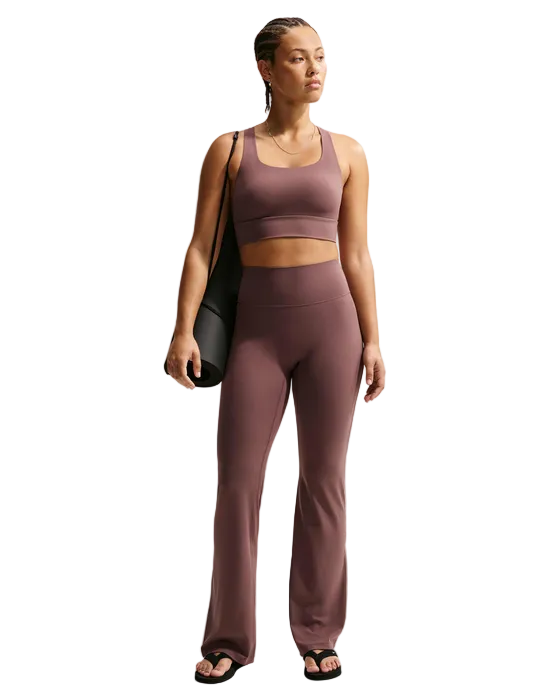Womens High Waisted Flared Leggings