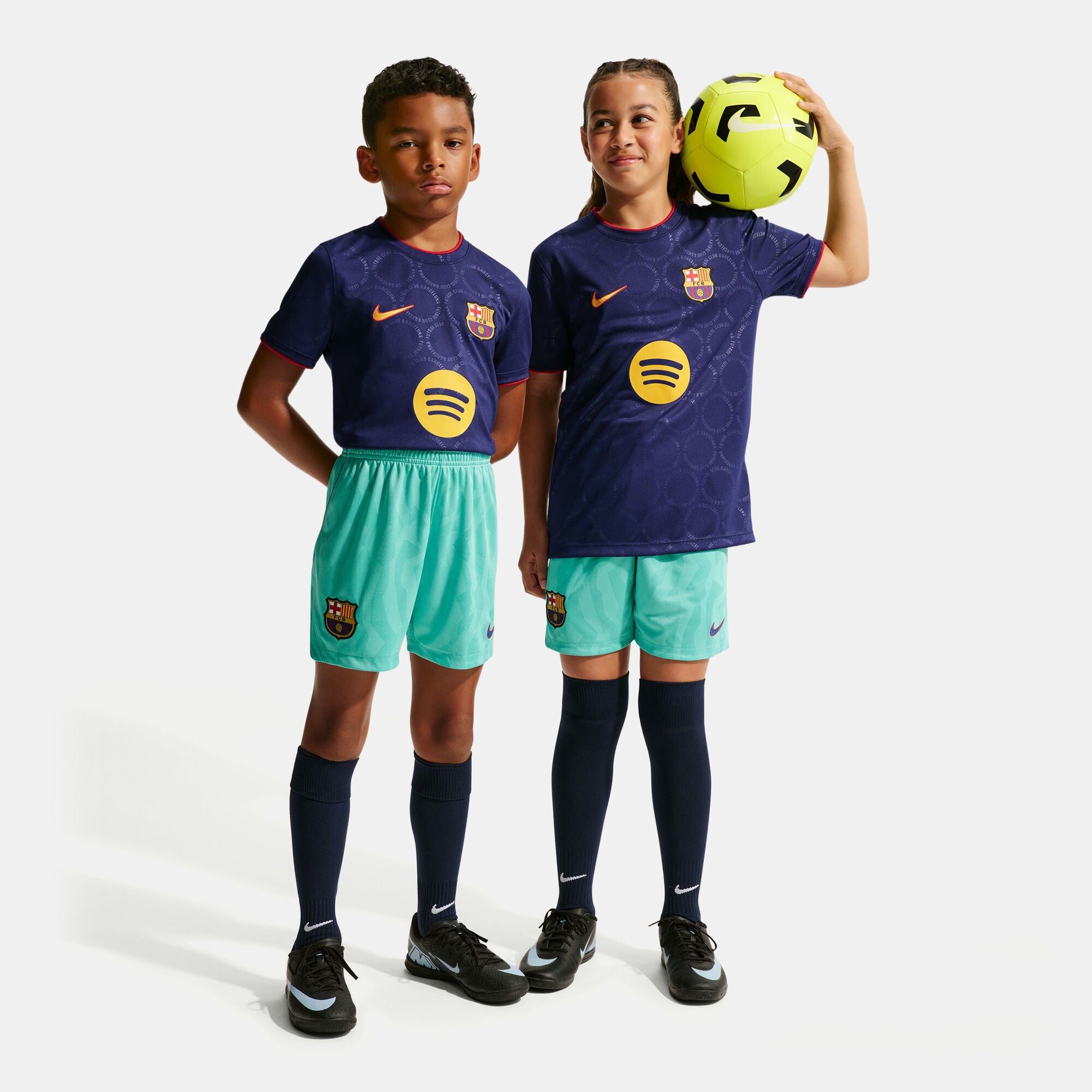 Junior FC Barcelona Third Kit 26/27 Replica Shorts