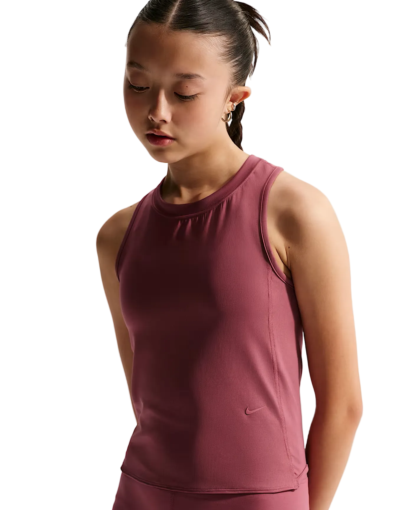 Junior Girls Training Mavn Ribbed Tank