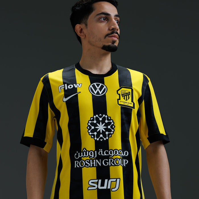 Mens Al Ittihad Home 25/26 Replica Jersey