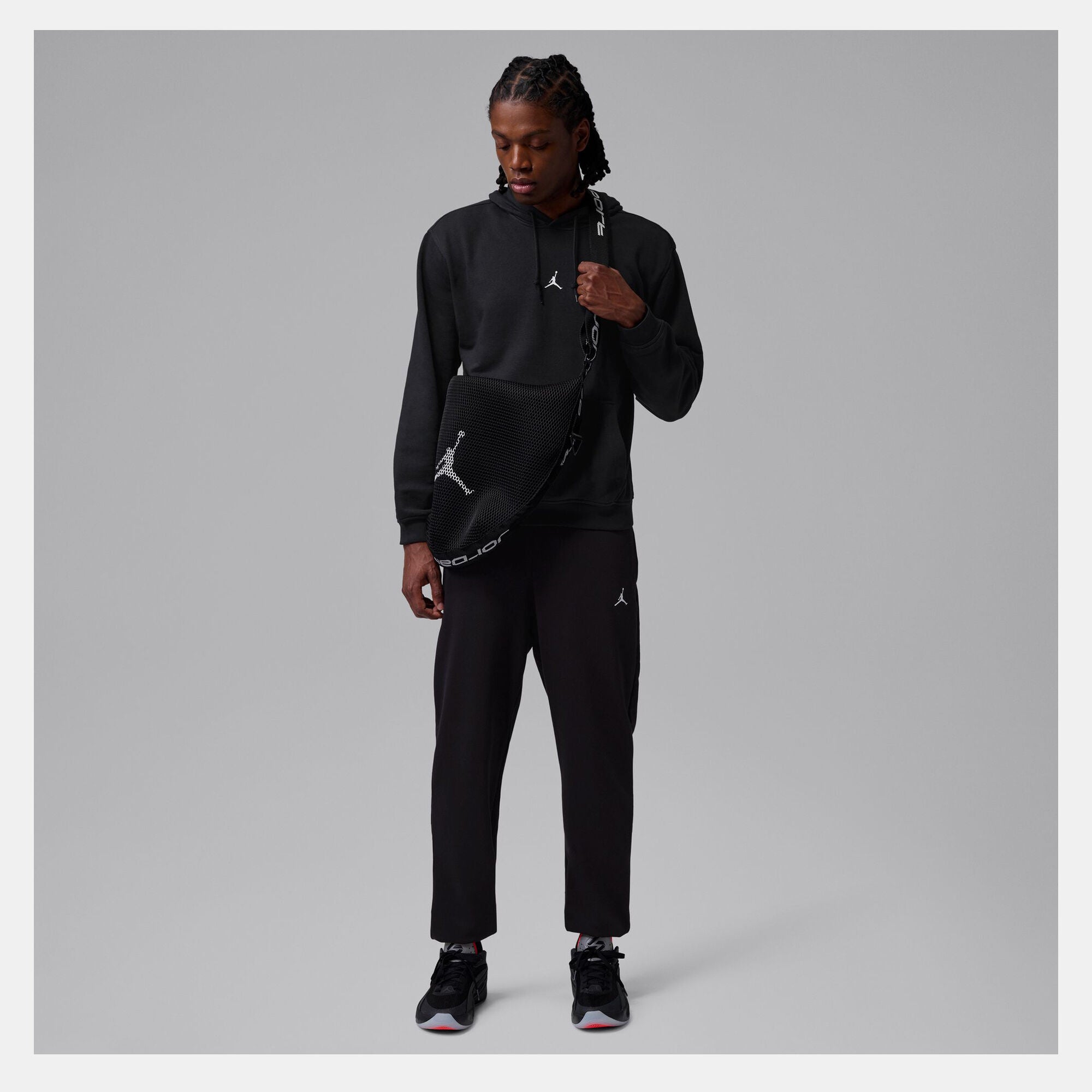 Mens Sport Crossover Fleece PO Hoodie