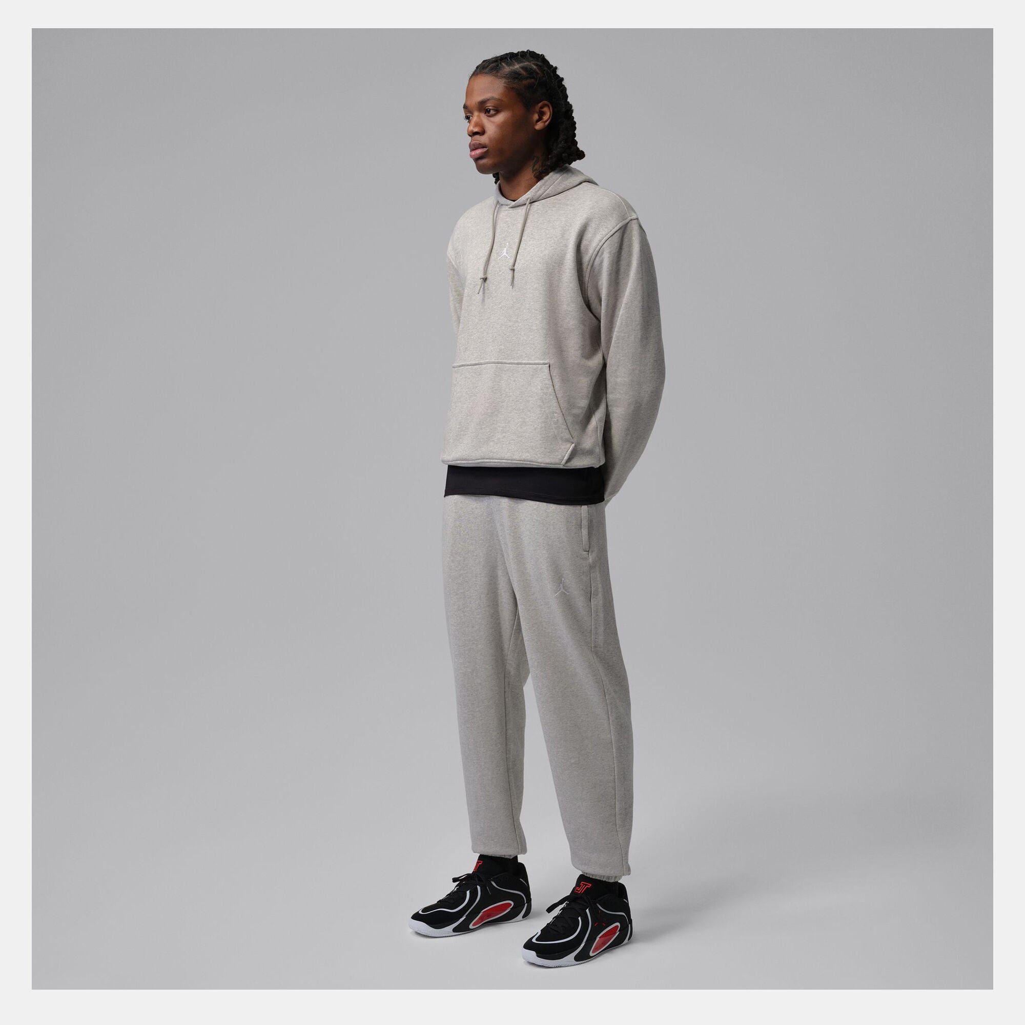 Mens Sport Crossover Fleece PO Hoodie