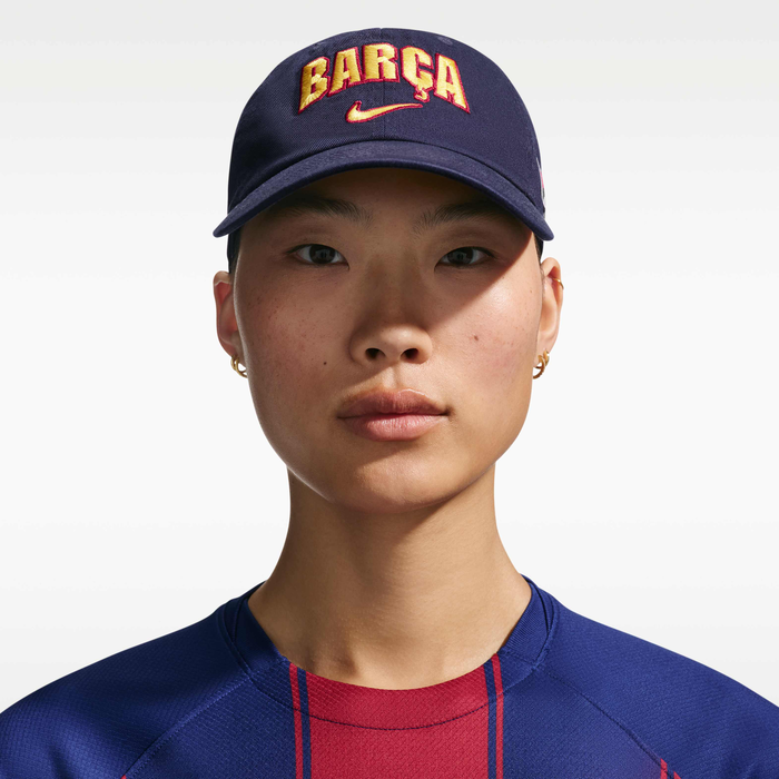 Adult FC Barcelona Adjustable Cap