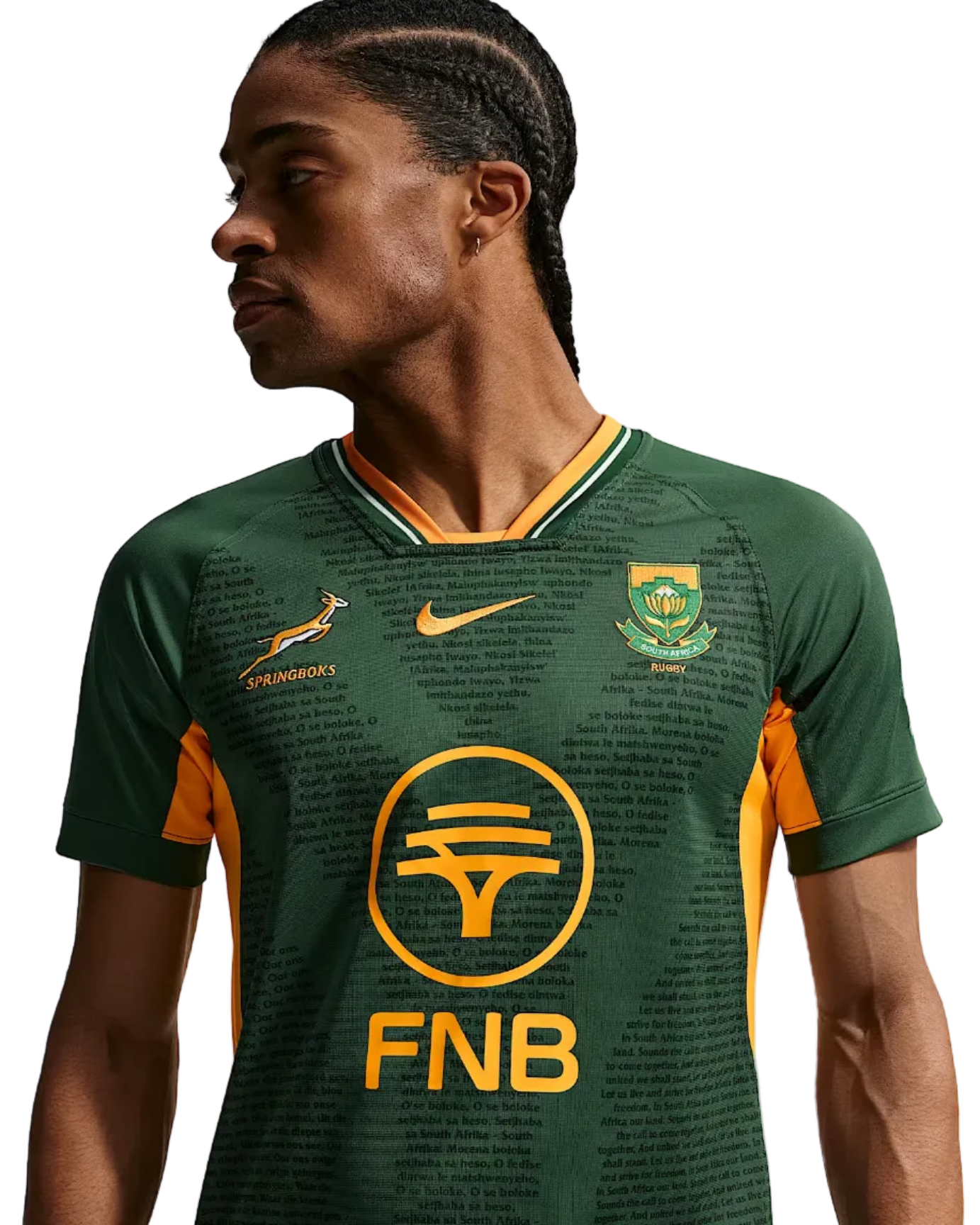 Mens Springboks AB Tour Home Jersey
