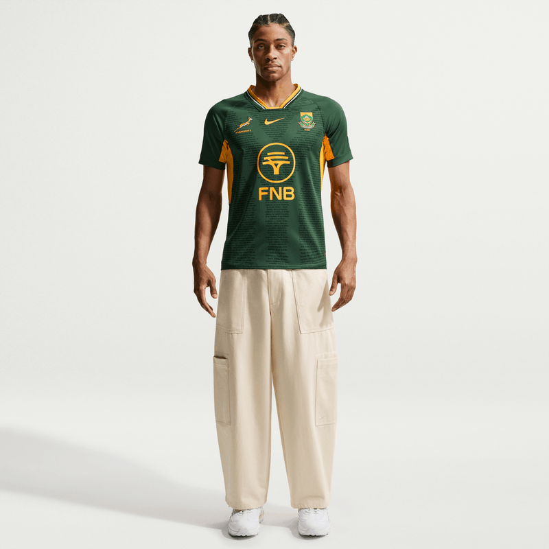 Mens Springboks AB Tour Home Jersey