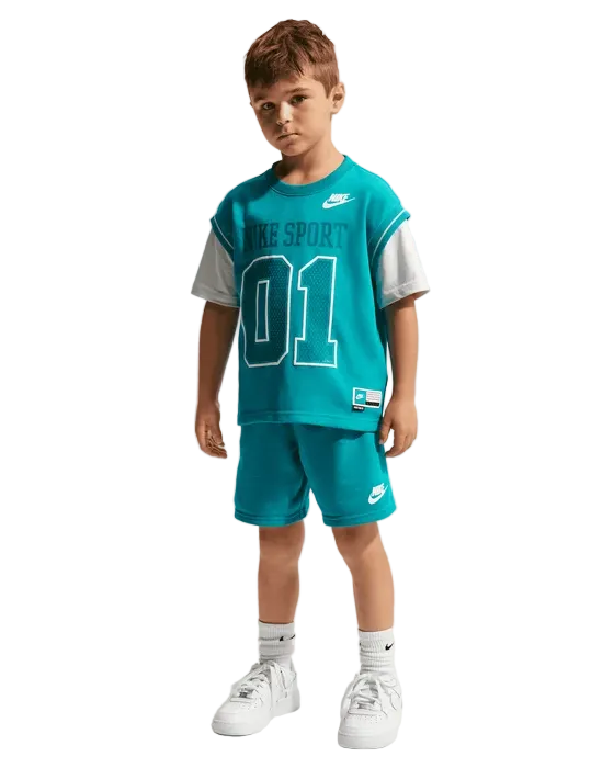 Little Kids Boys MultiColorsport Short Set