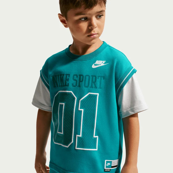 Little Kids Boys MultiColorsport Short Set
