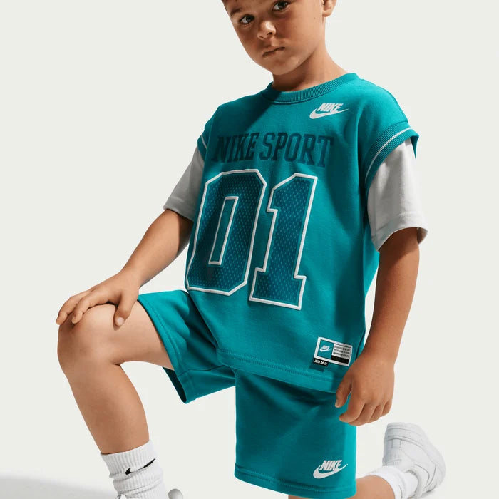 Little Kids Boys MultiColorsport Short Set
