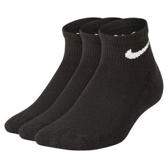 3 Pack Kids Basic Quarter Socks