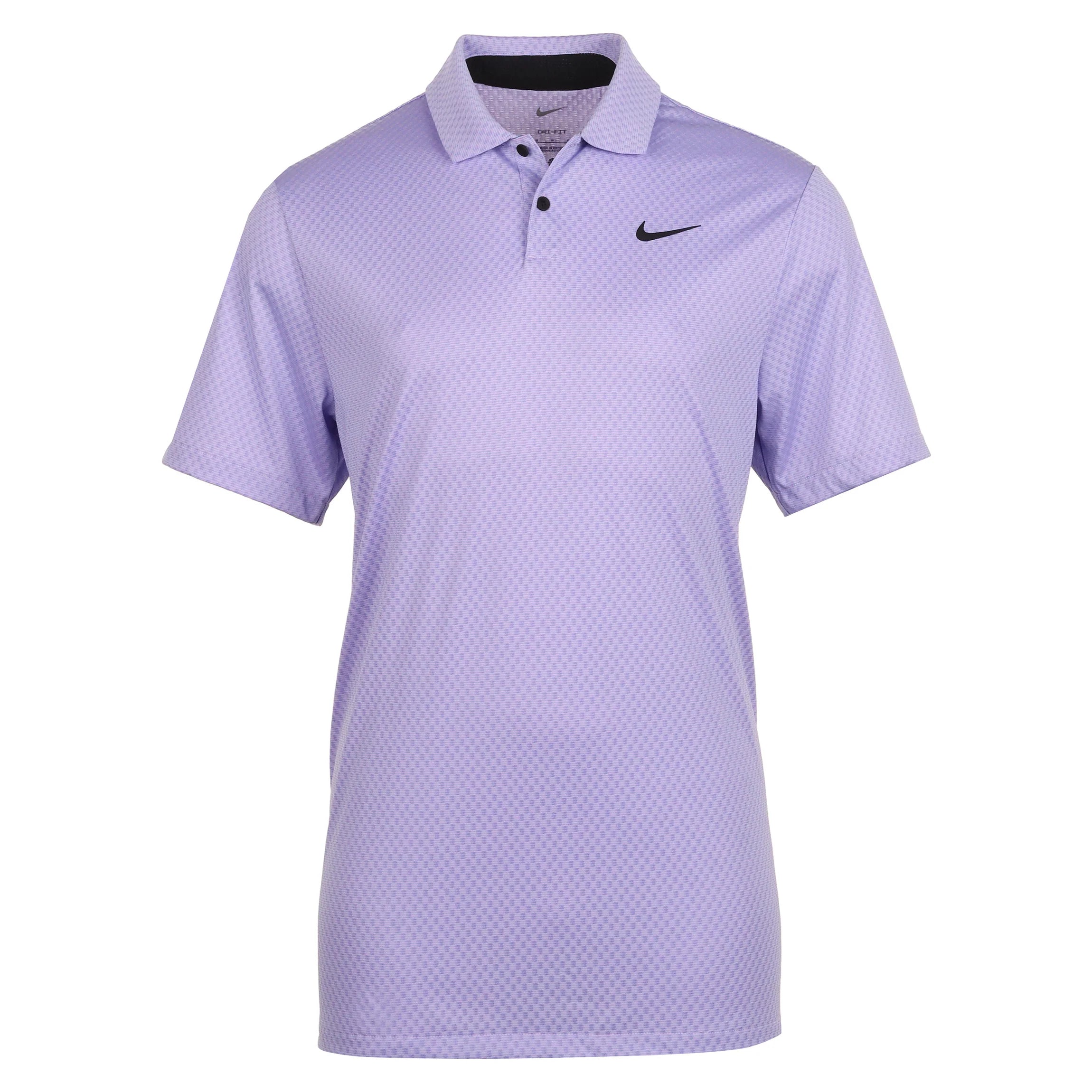 Mens Dri-Fit Jacquard Tour Golf Polo Shirt