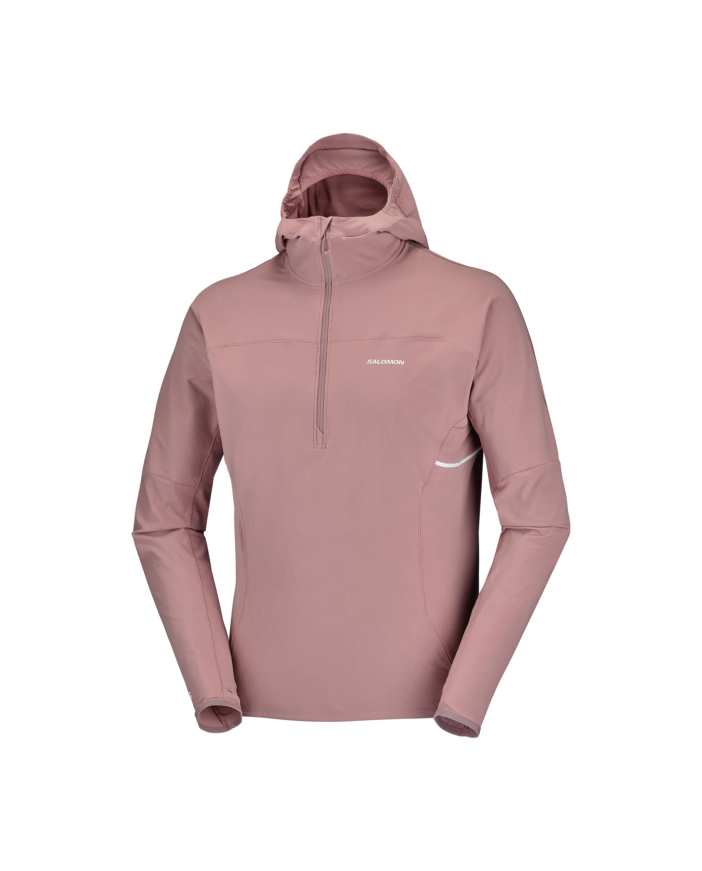 Mens Sense Aero Hybrid Hooded Half Zip