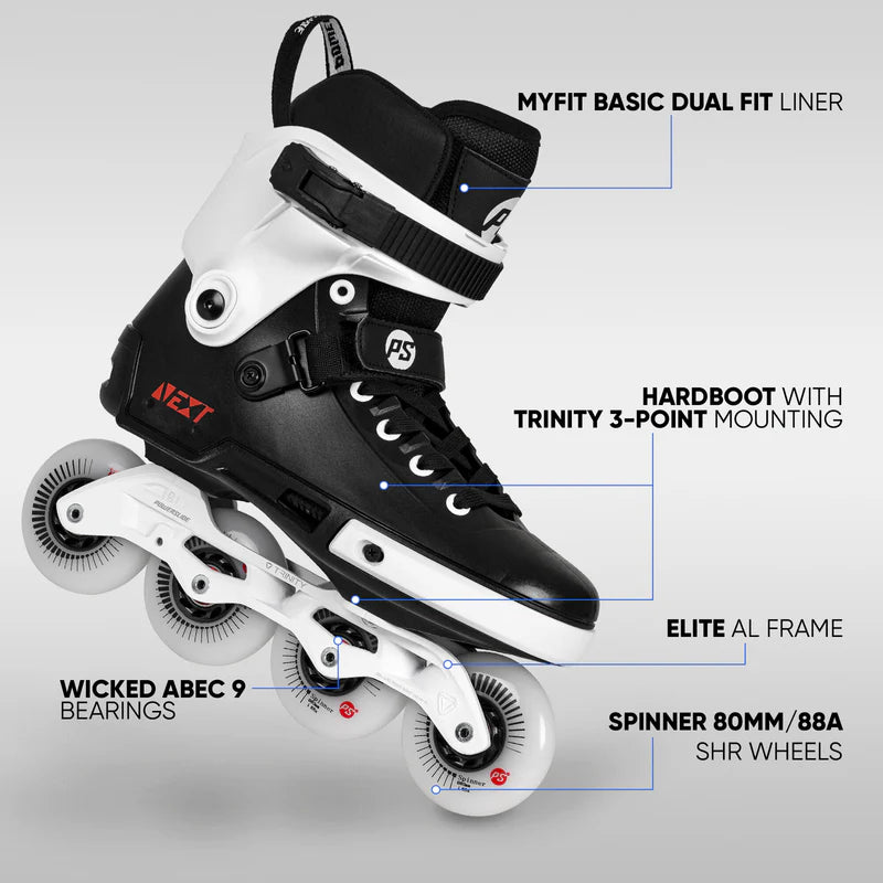 Next Core Black 80 Inline Skates