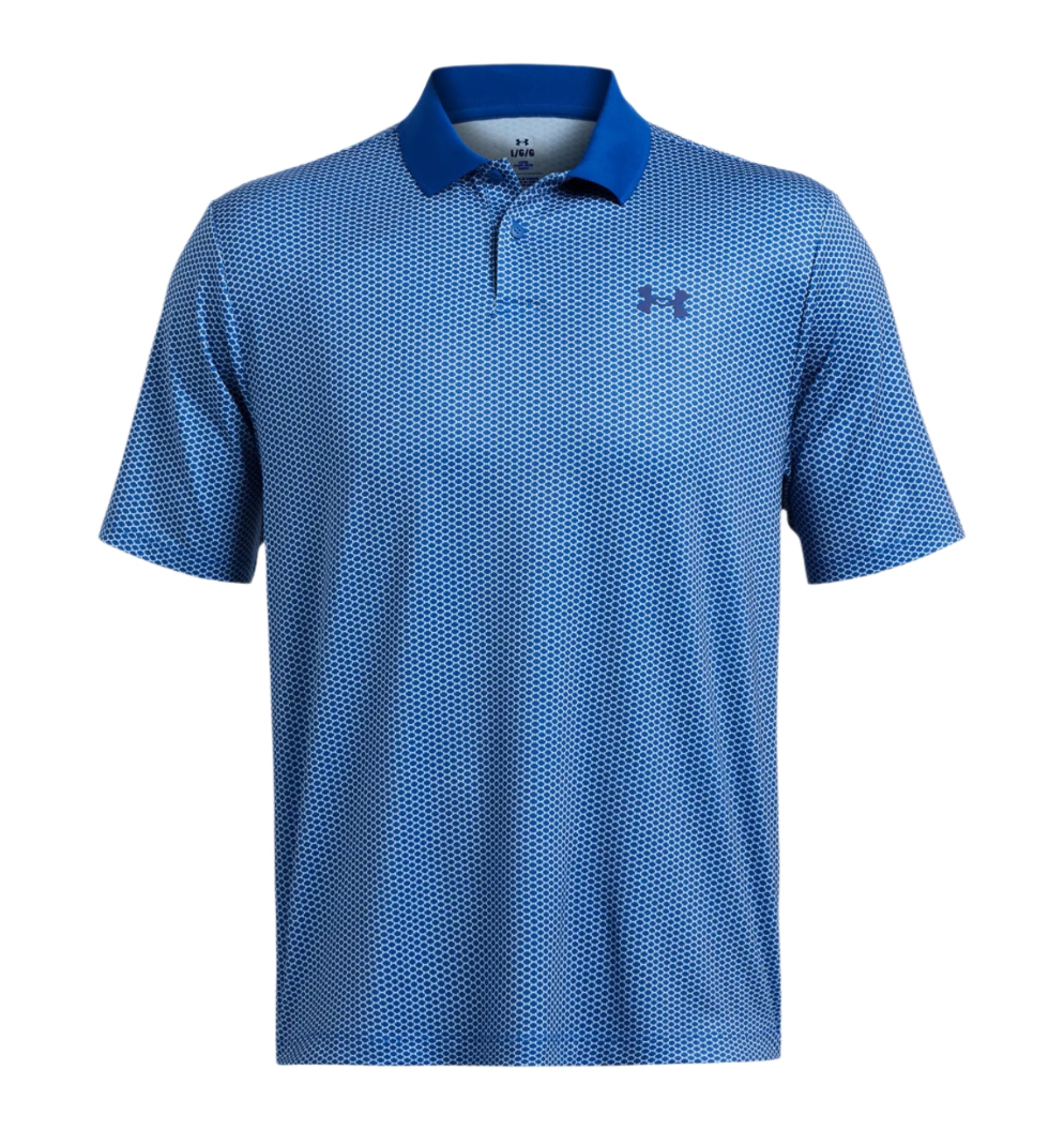 Mens Performance Printed Golf Polo