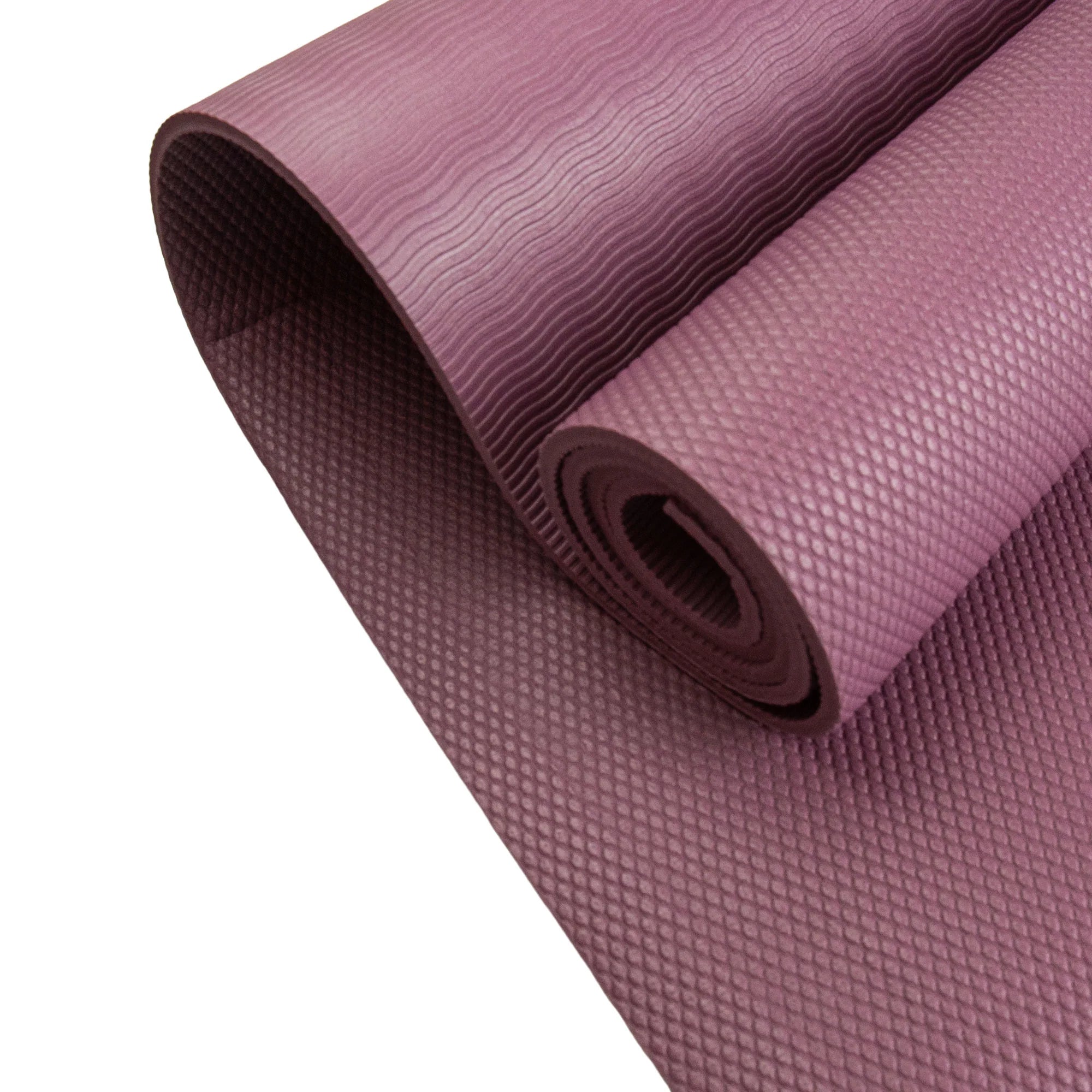 Prime Support Yoga Mat Deep Mauve 6 Milimeter
