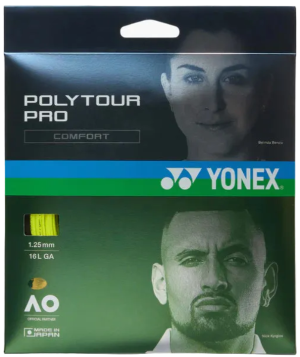 Polytour Pro 12 Meter Flash Yellow Badminton String