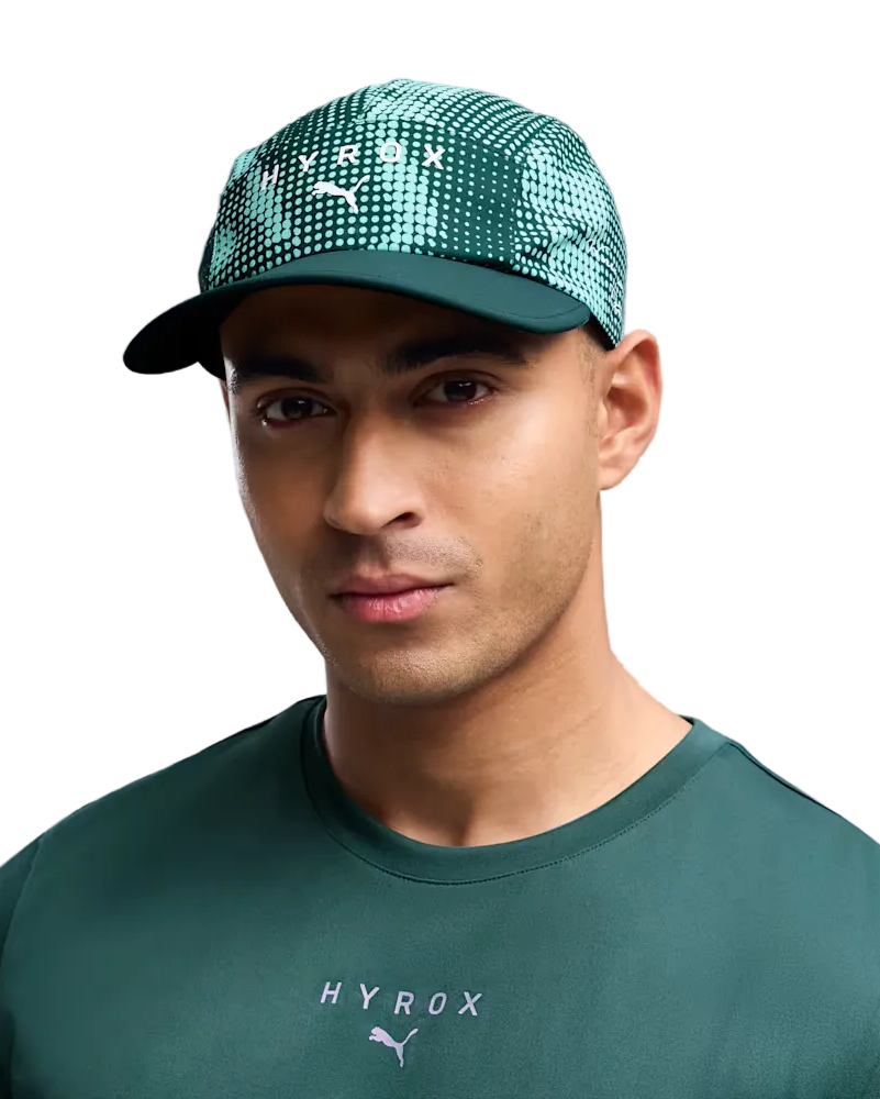 PUMA x HYROX Running 5 Panel Graphic Cap