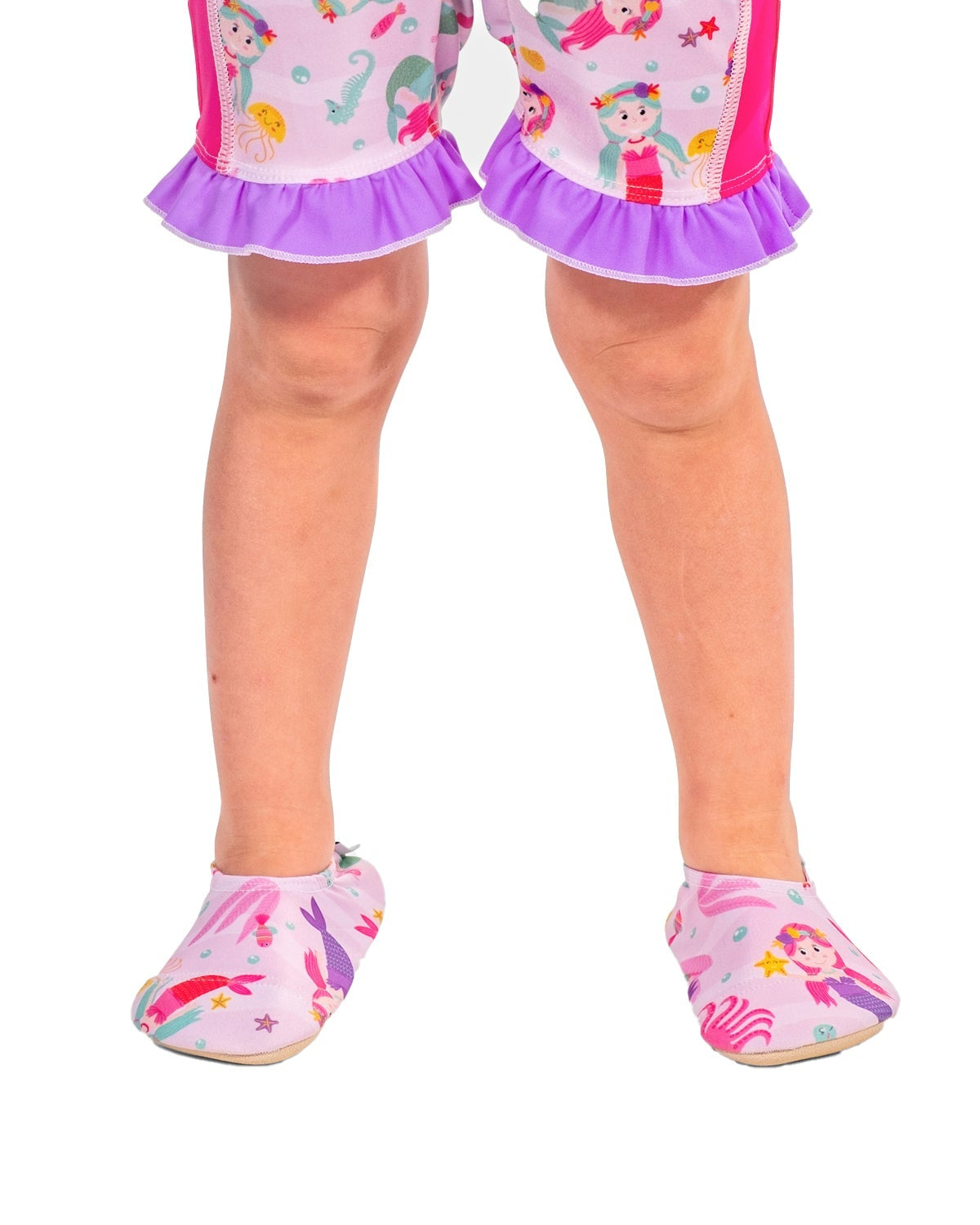 Baby Pink Mermaids Pool Shoes