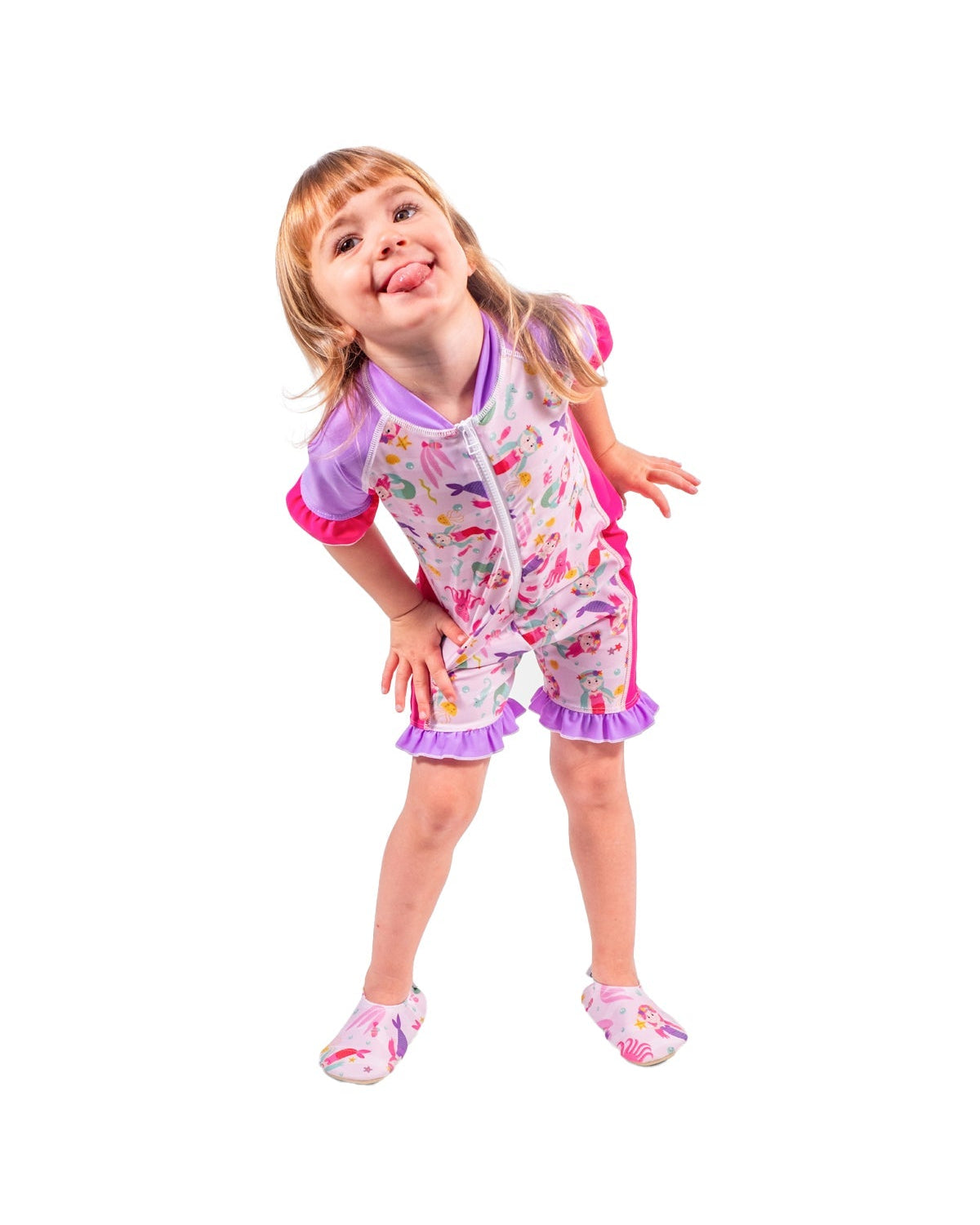 Baby Pink Mermaids Pool Shoes