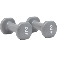 Vinyl Coated Dumbbells 2 Kilogram (pair)