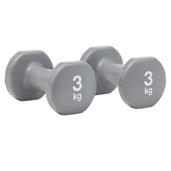 Vinyl Coated Dumbbells 3 Kilogram (pair)