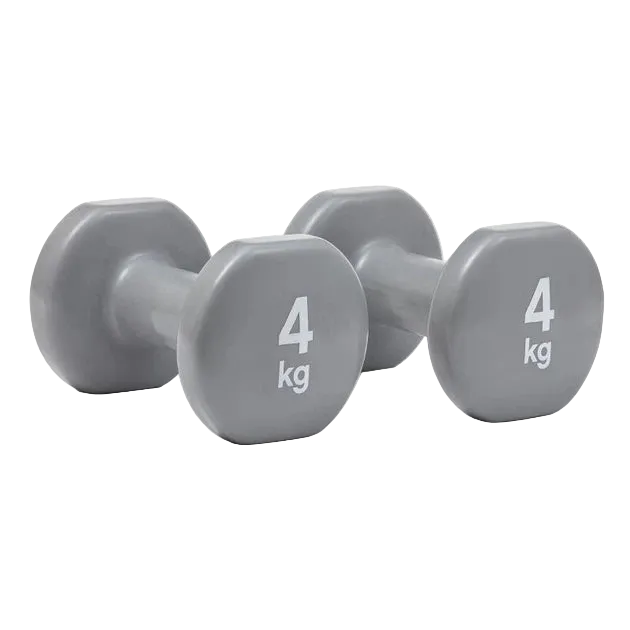 Vinyl Coated Dumbbells 4 Kilogram (pair)