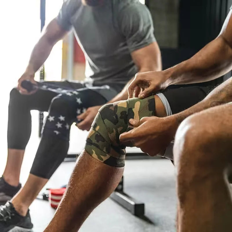 Red Line Knee Wraps Camo 78 Inch
