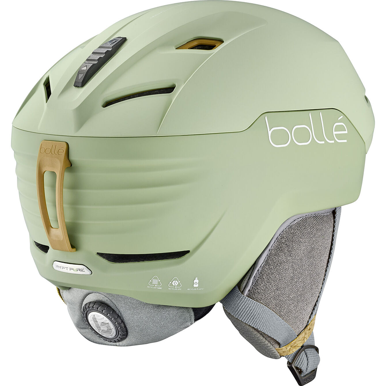 Ryft Pure Mips Matcha Matte Ski Helmet