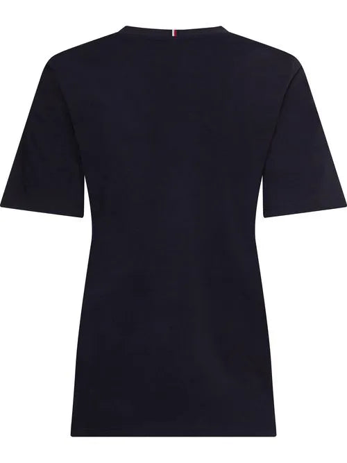Womens Monogram Short Sleeve T-Shirt