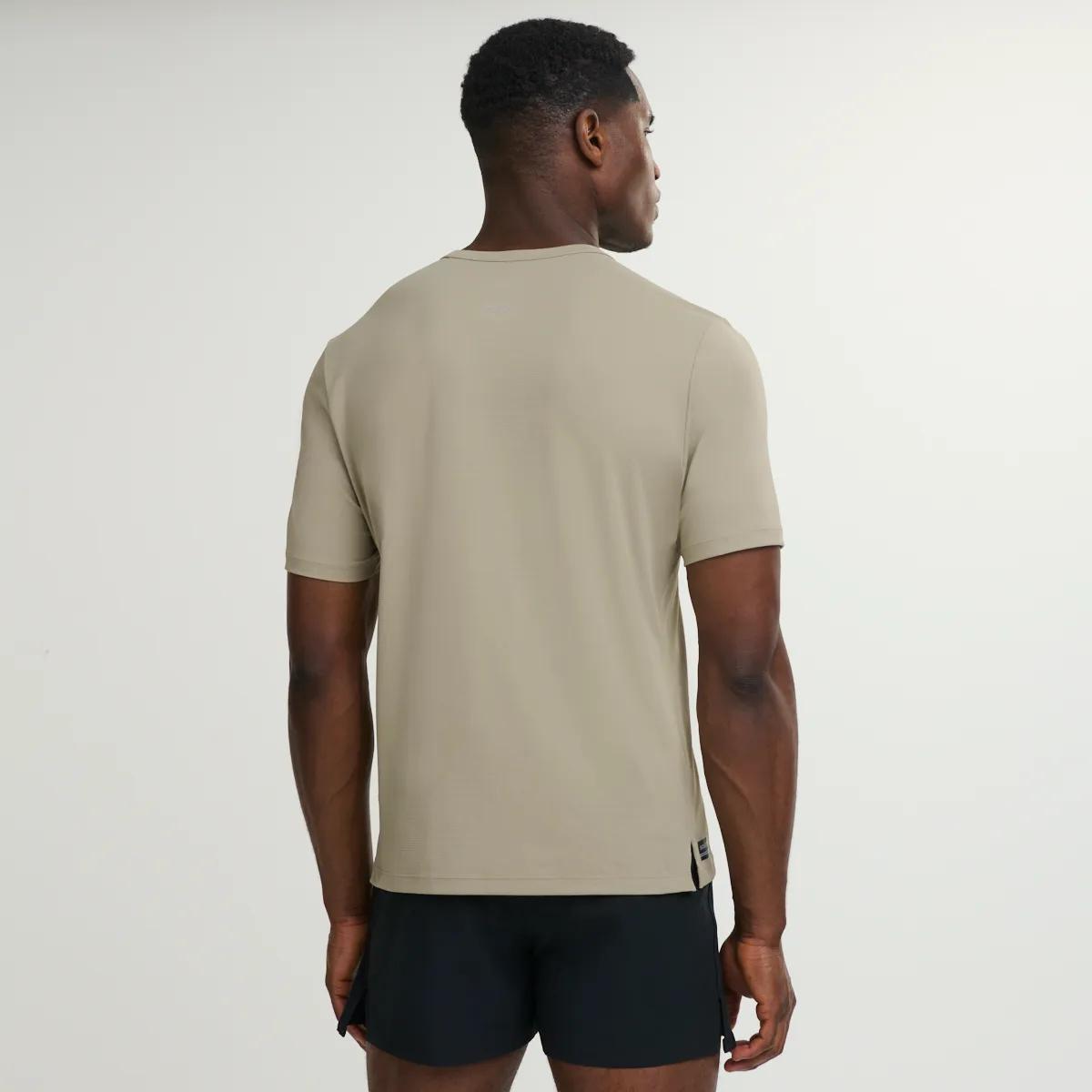 Mens Stopwatch Heather Short Sleeve T-Shirt
