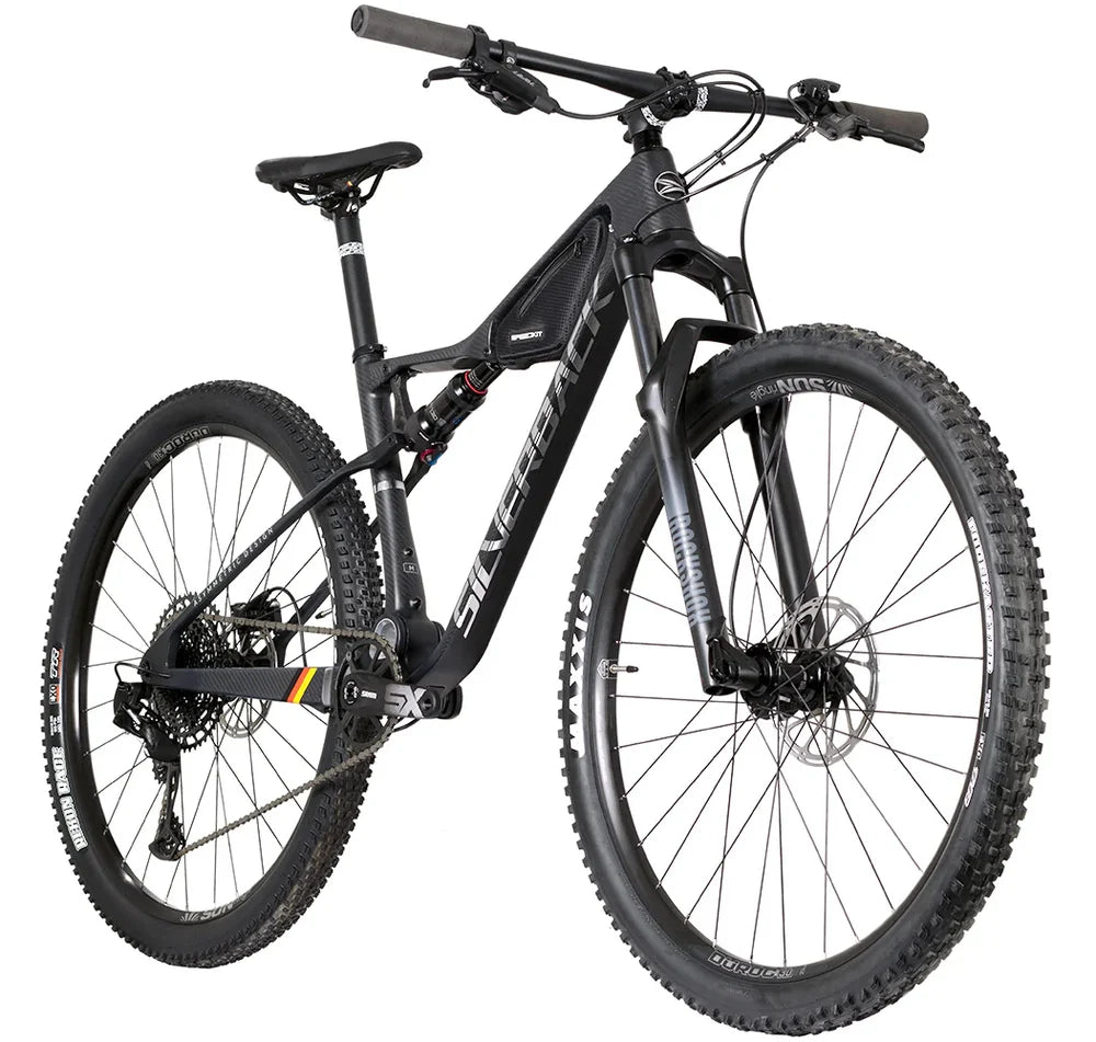 Stratos CF 100 29 Inch Dual Suspension Mountain Bike