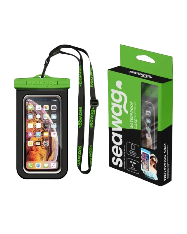 Waterproof Case For Smartphone Black And Green