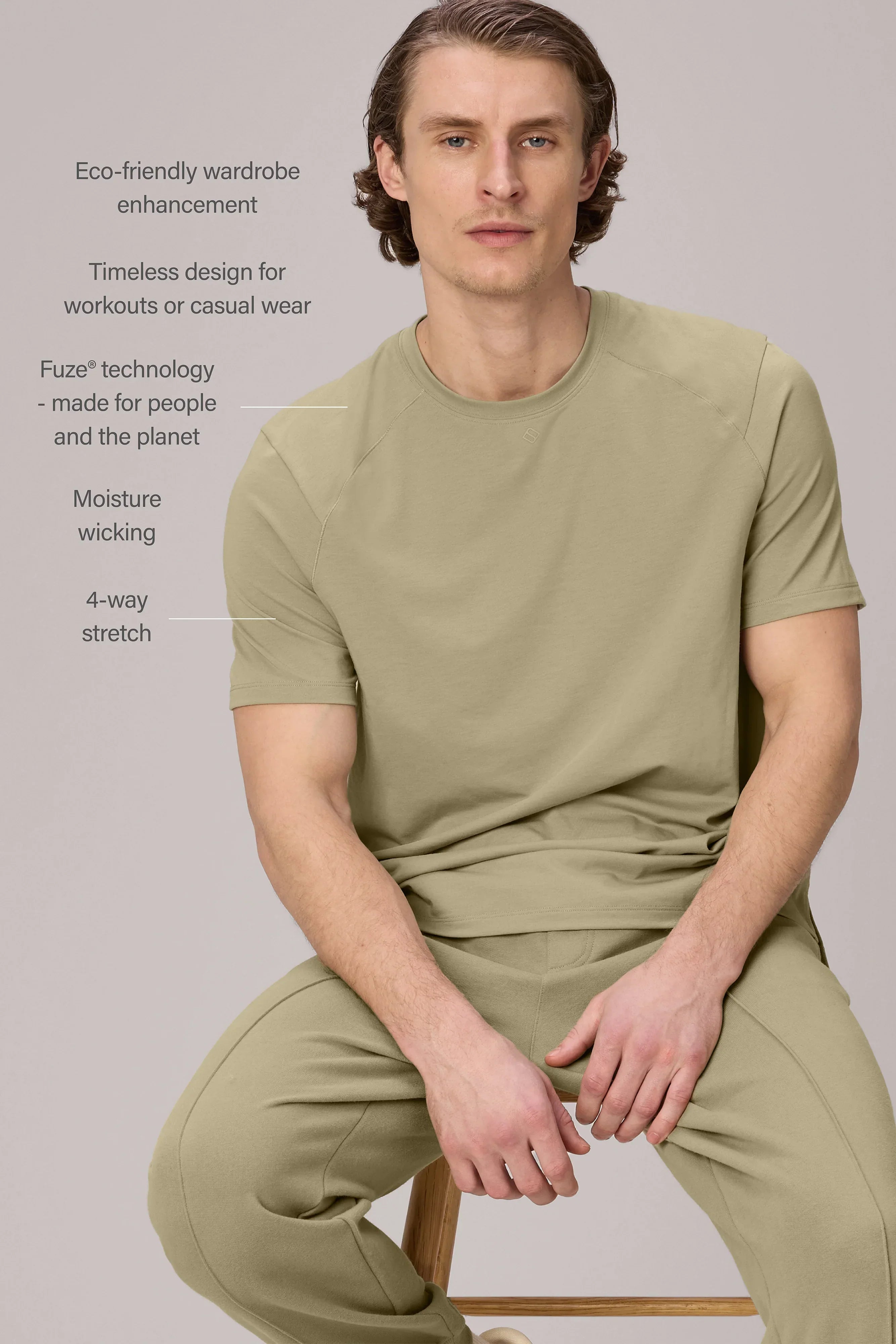 Mens Gerard Crew Short Sleeve T-Shirt