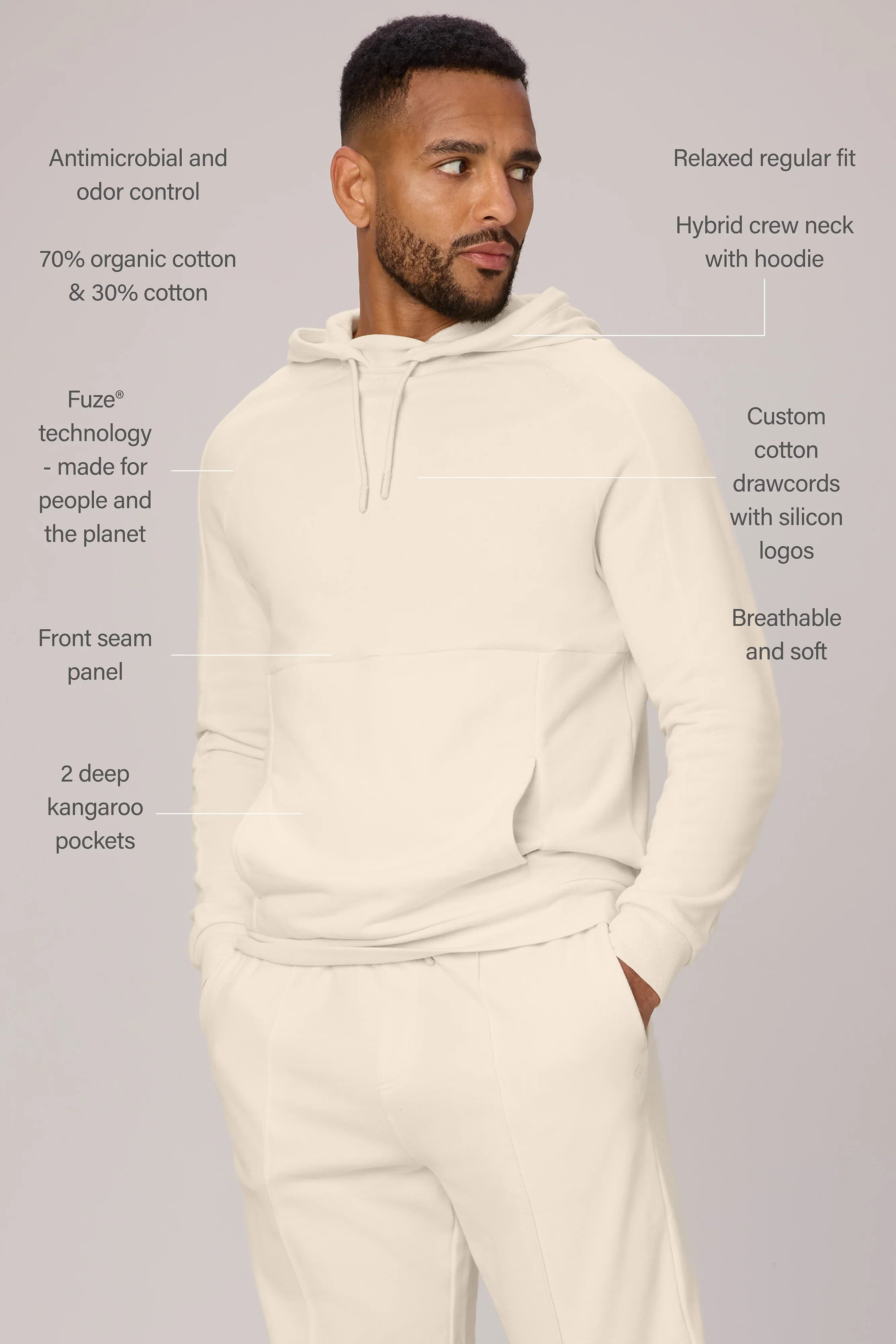 Mens Cambresis Pullover Hoodie