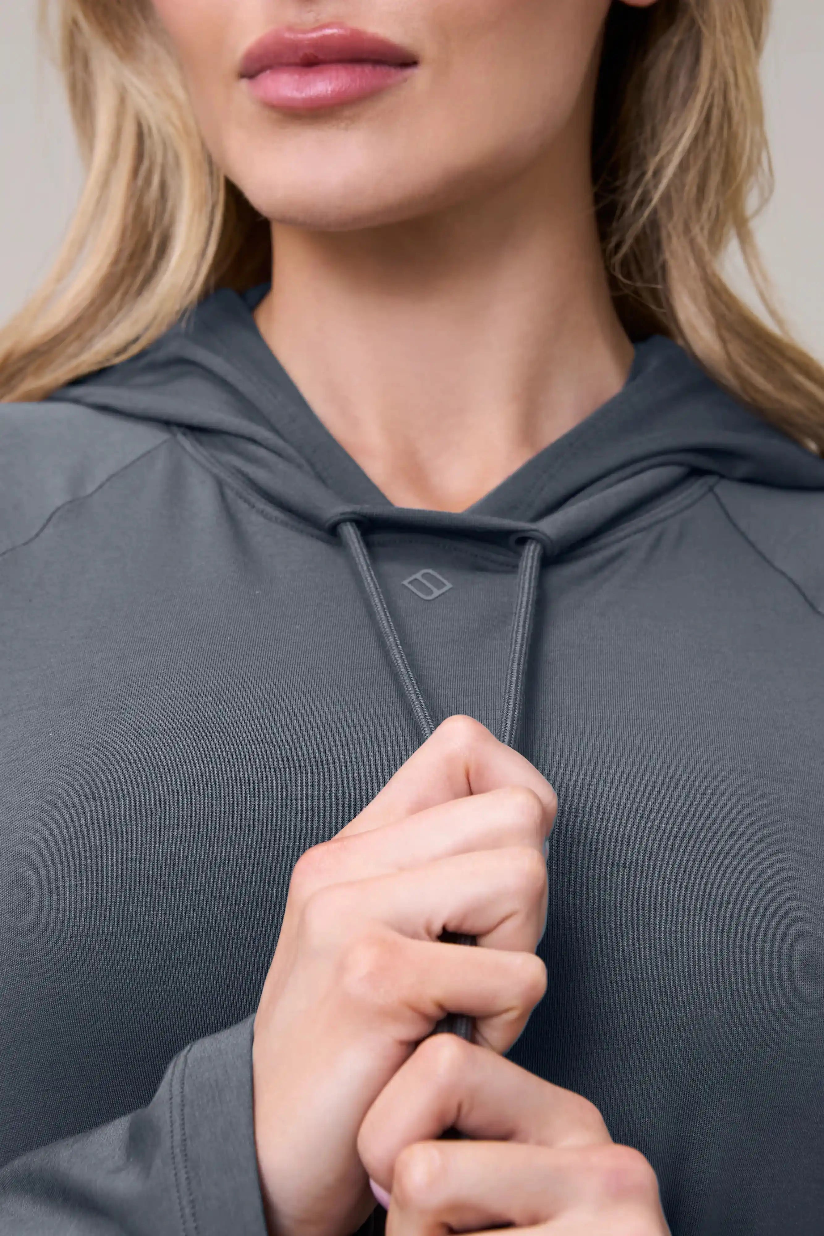 Womens Emile Long Sleeve Pima Hoodie