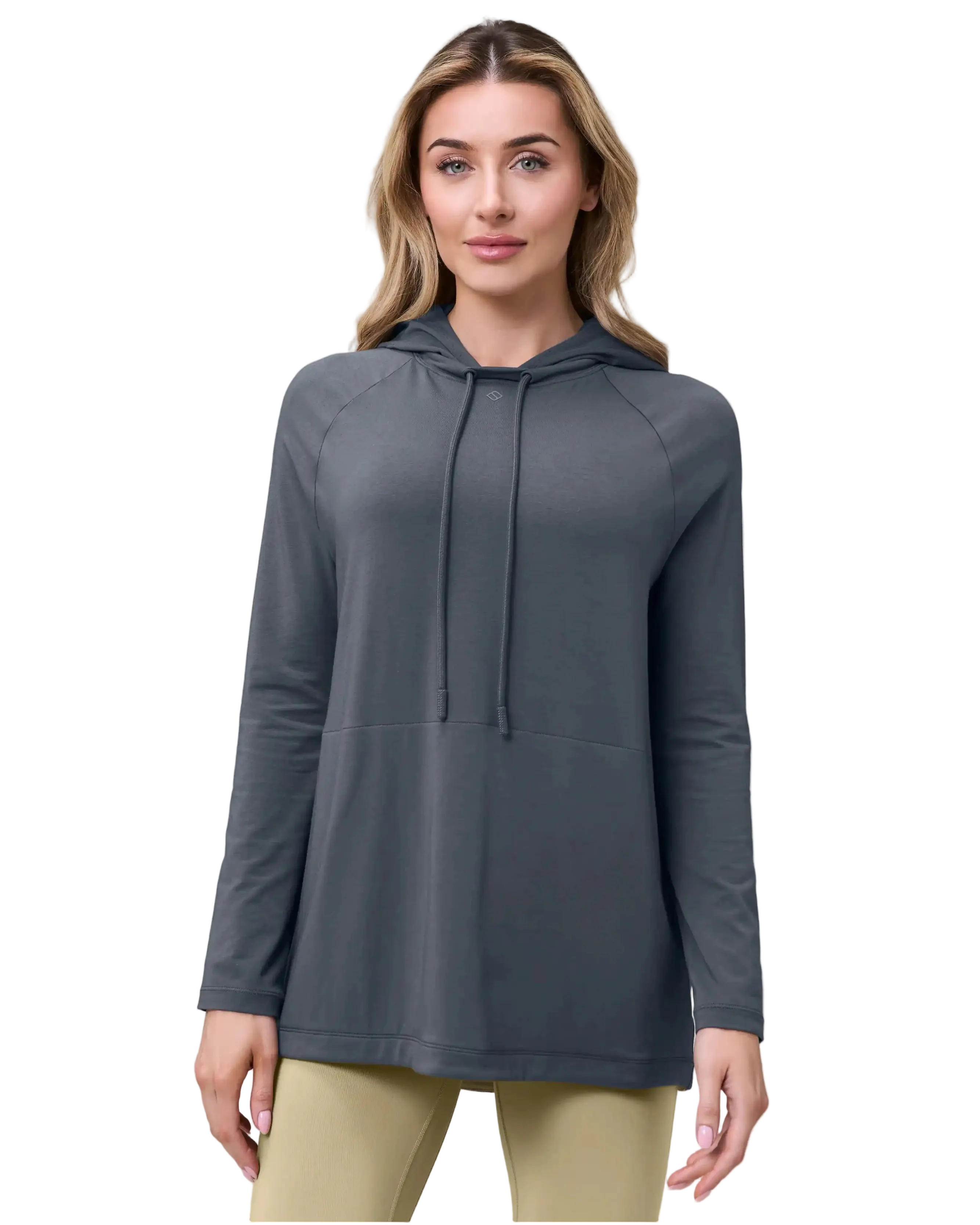 Womens Emile Long Sleeve Pima Hoodie