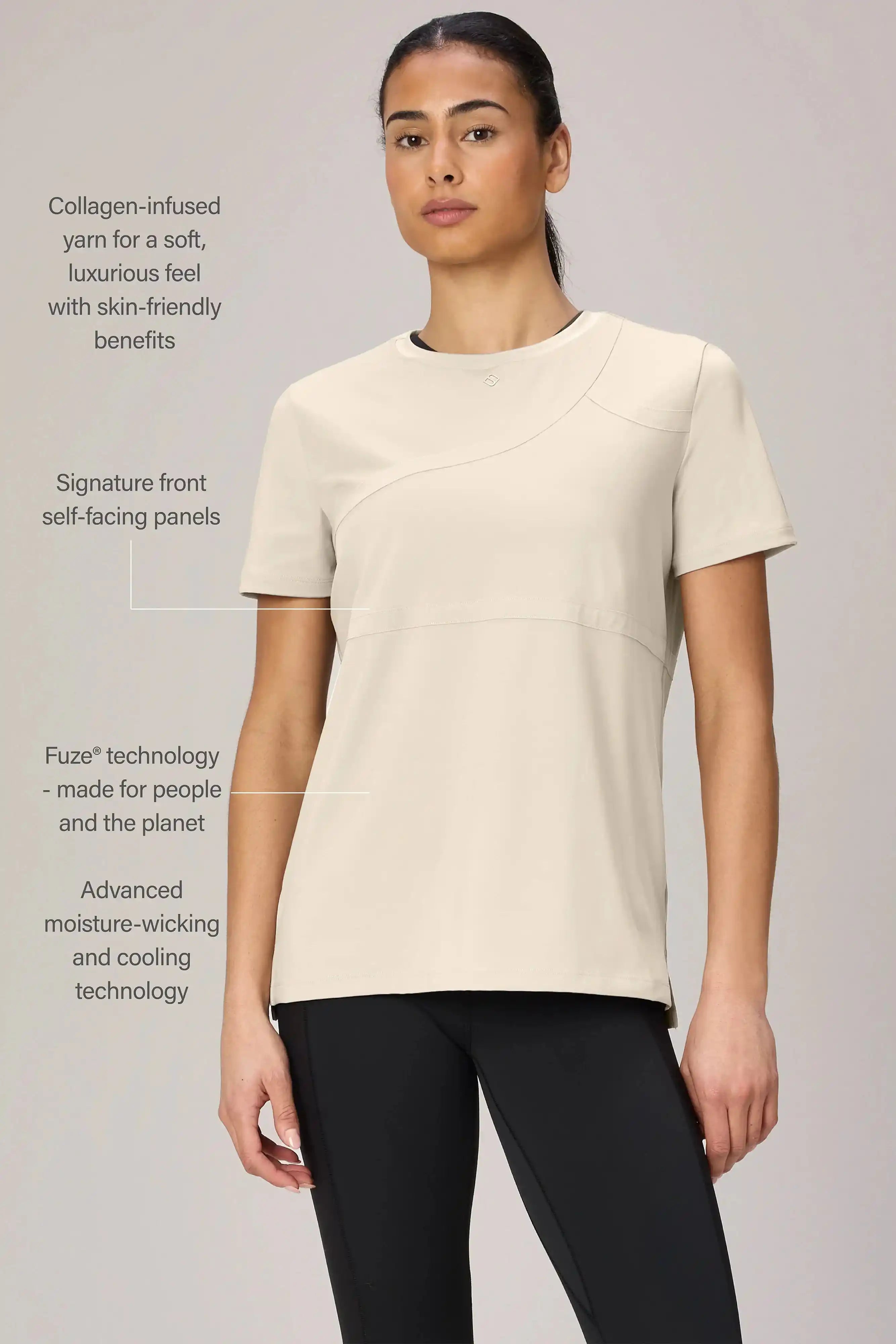 Womens Collagen Performance Tee