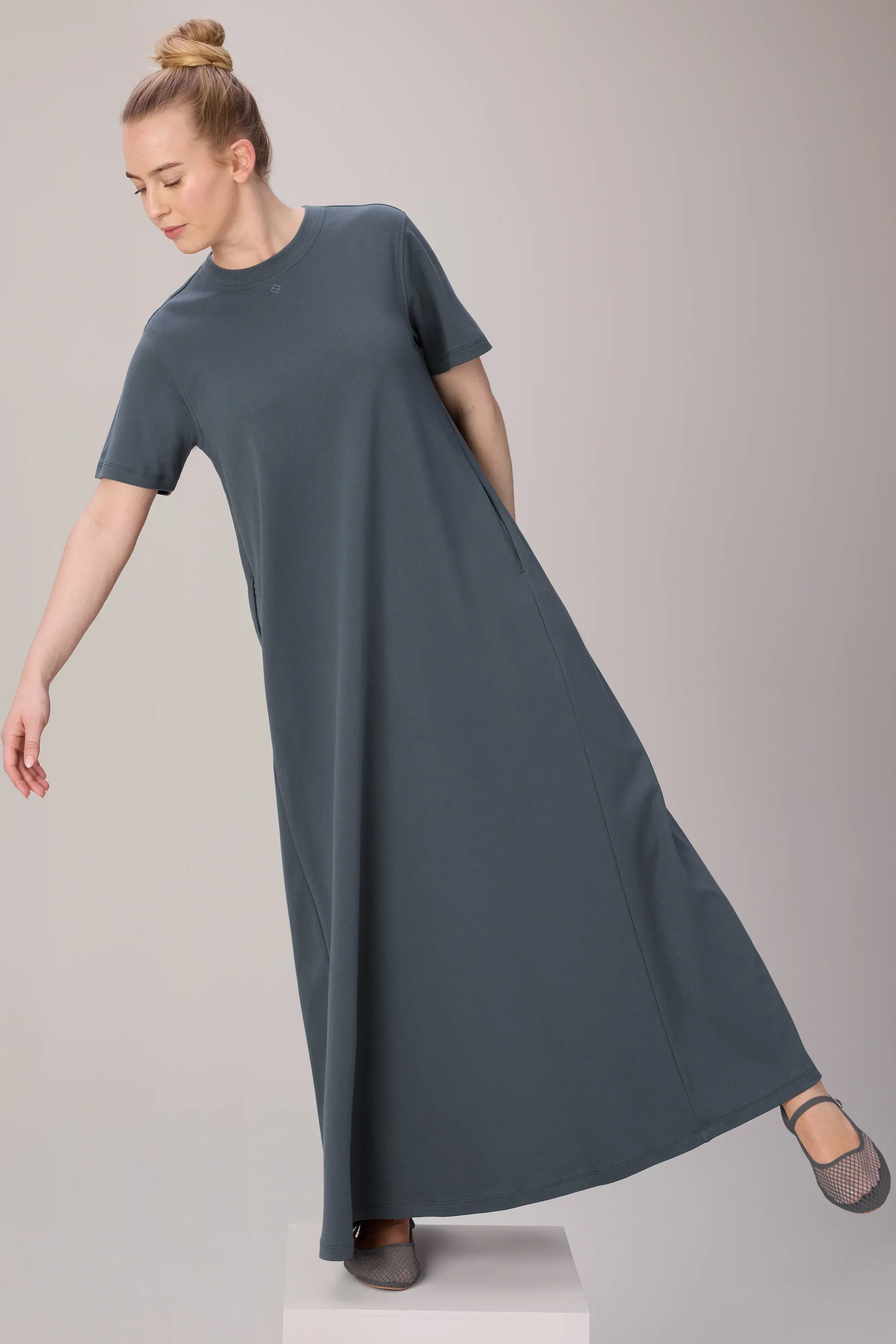 Womens Organic Cotton Sloane Maxi Dress
