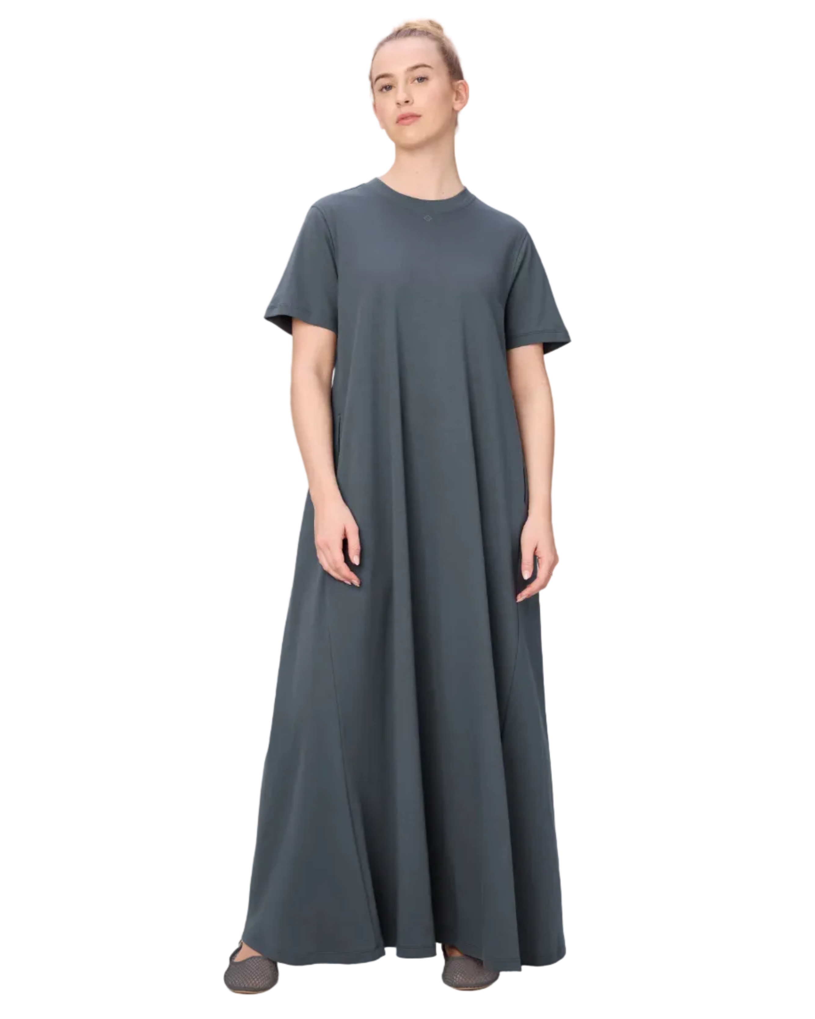 Womens Organic Cotton Sloane Maxi Dress