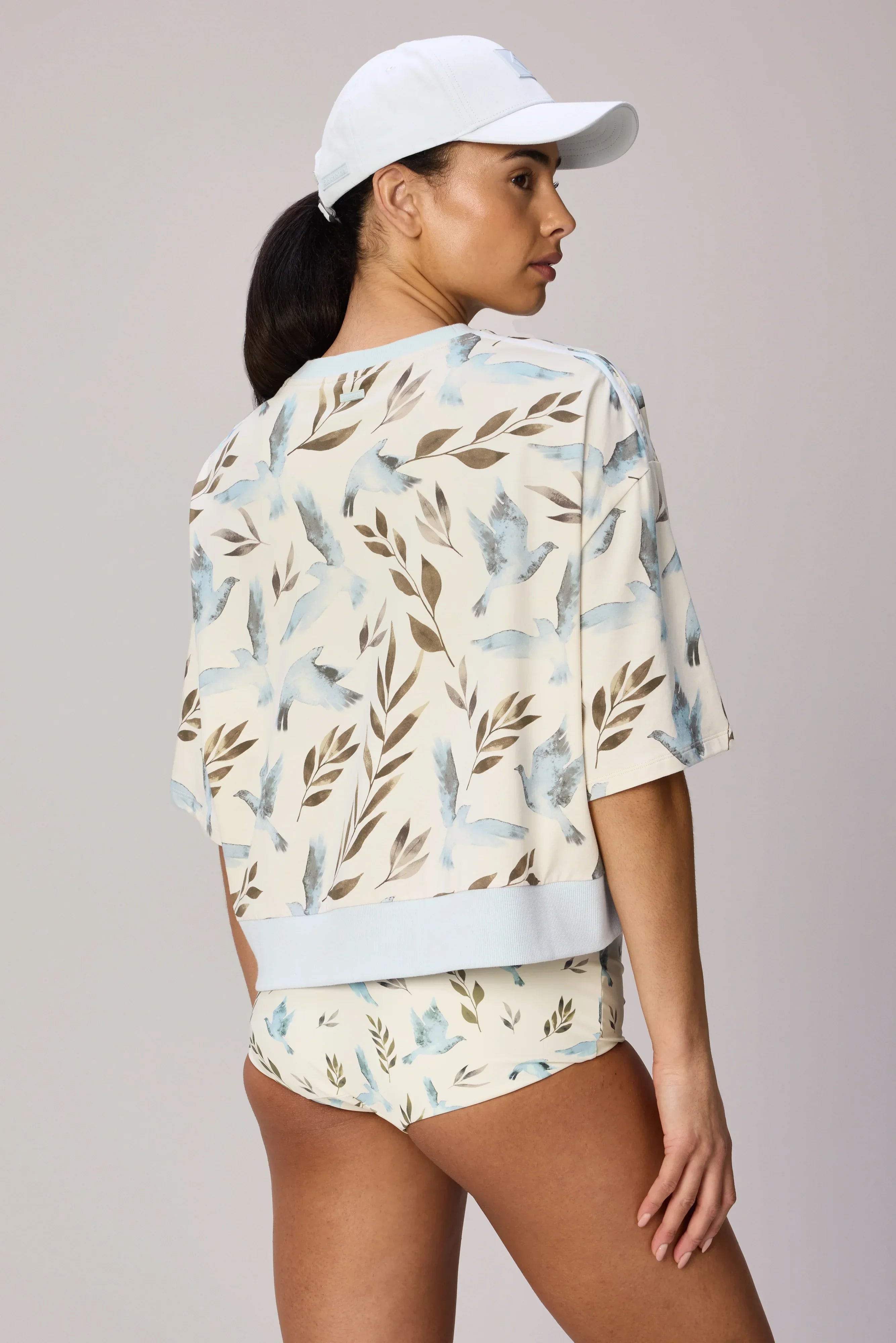 Womens Eden Cropped Tee