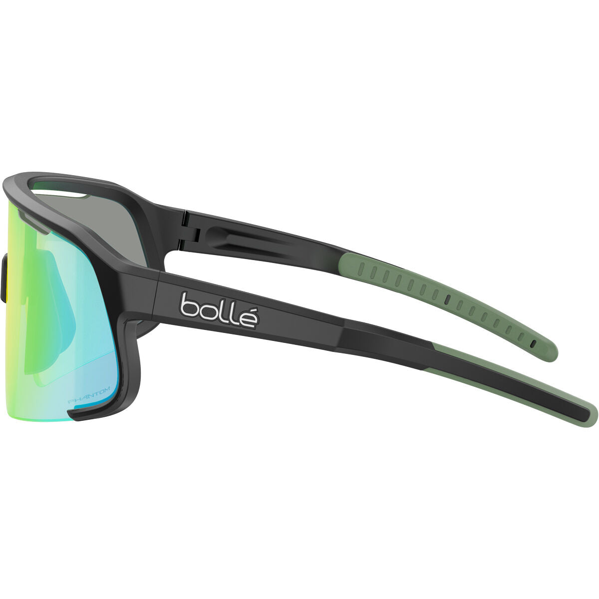 Speedchaser Black Matte Phantom Green Photochromic Sunglass