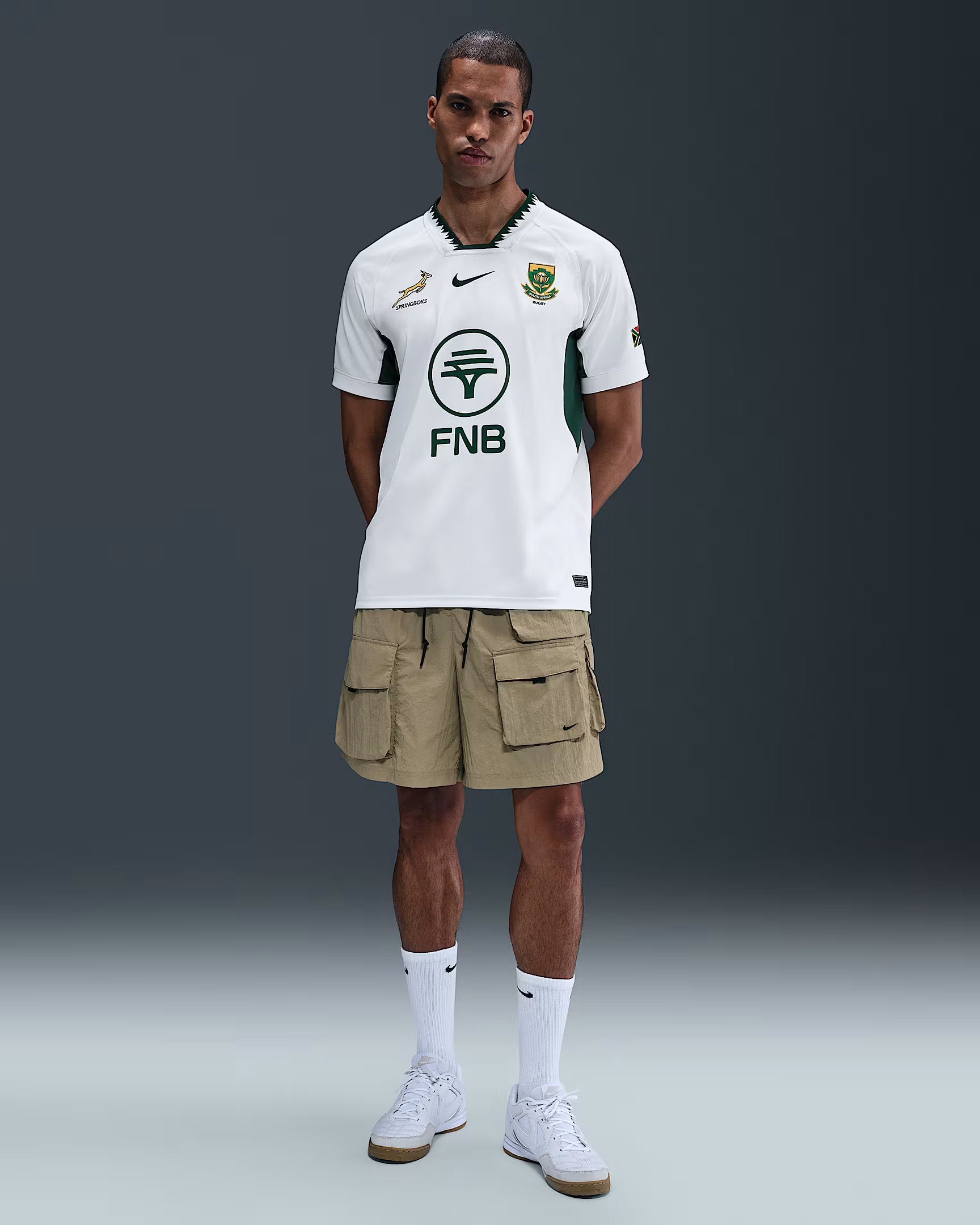 Mens Springboks Stadium SS 24/25 Away Jersey