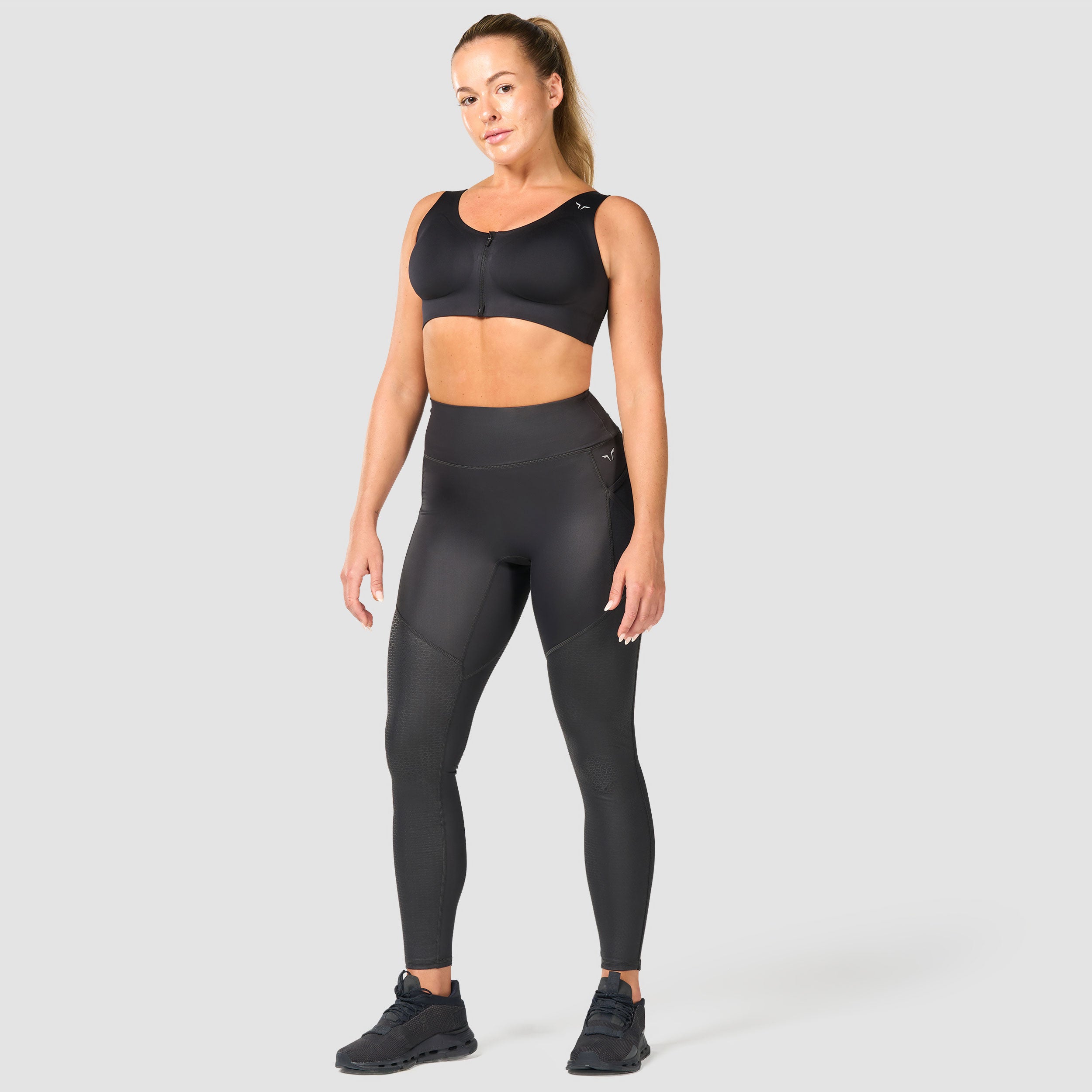 Womens Performance Zip Up Bra