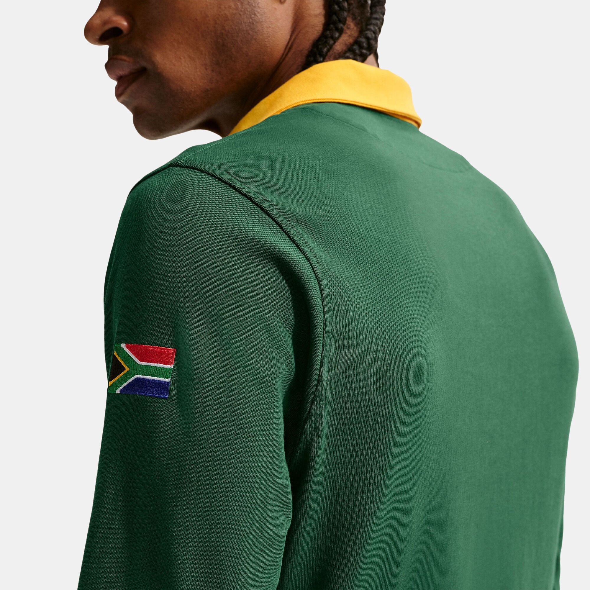 Mens Springboks LS Rugby Shirt