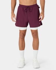 Mens Essential Foundation 5 Inch 2 in 1 Short