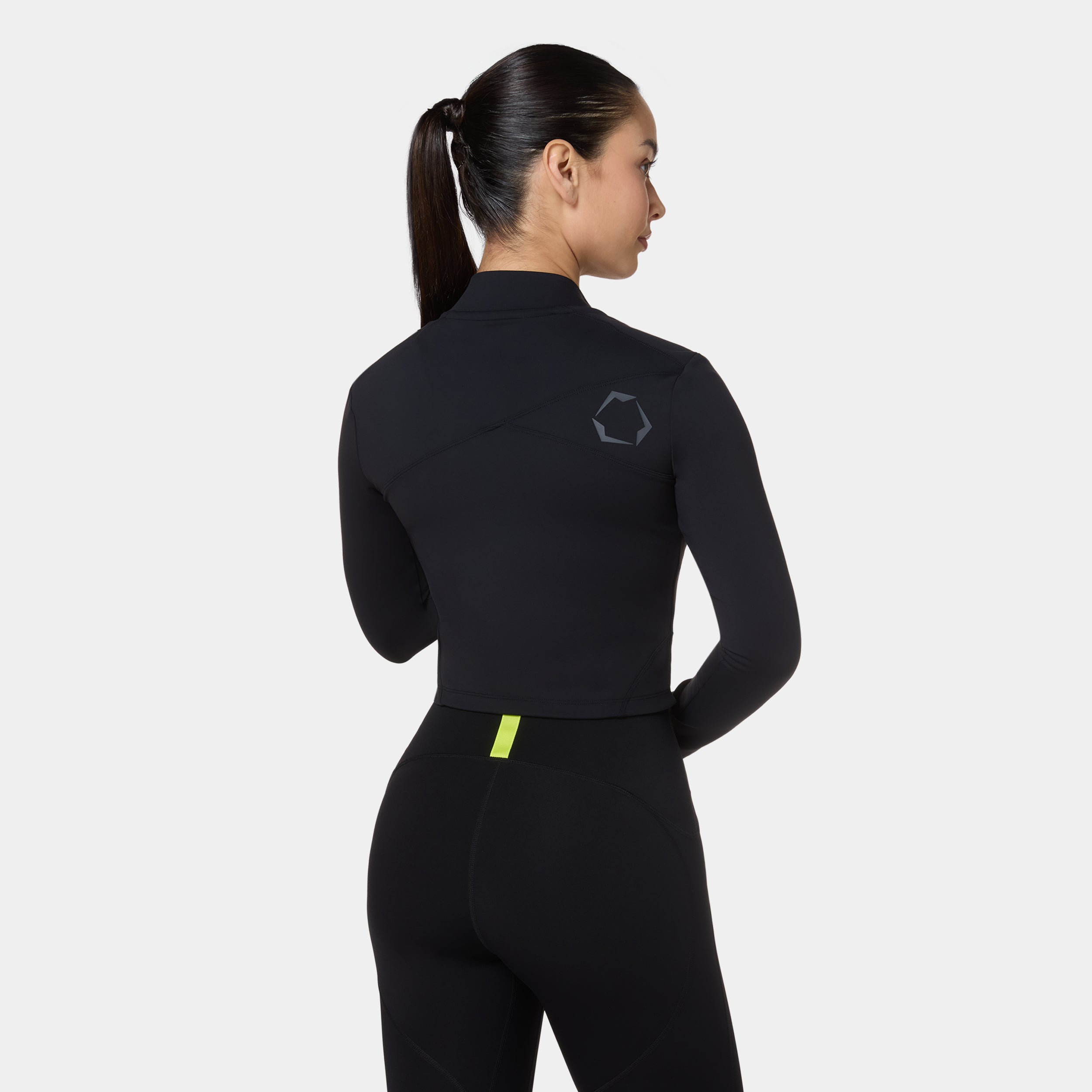 Womens Performance Crop Track Jacket