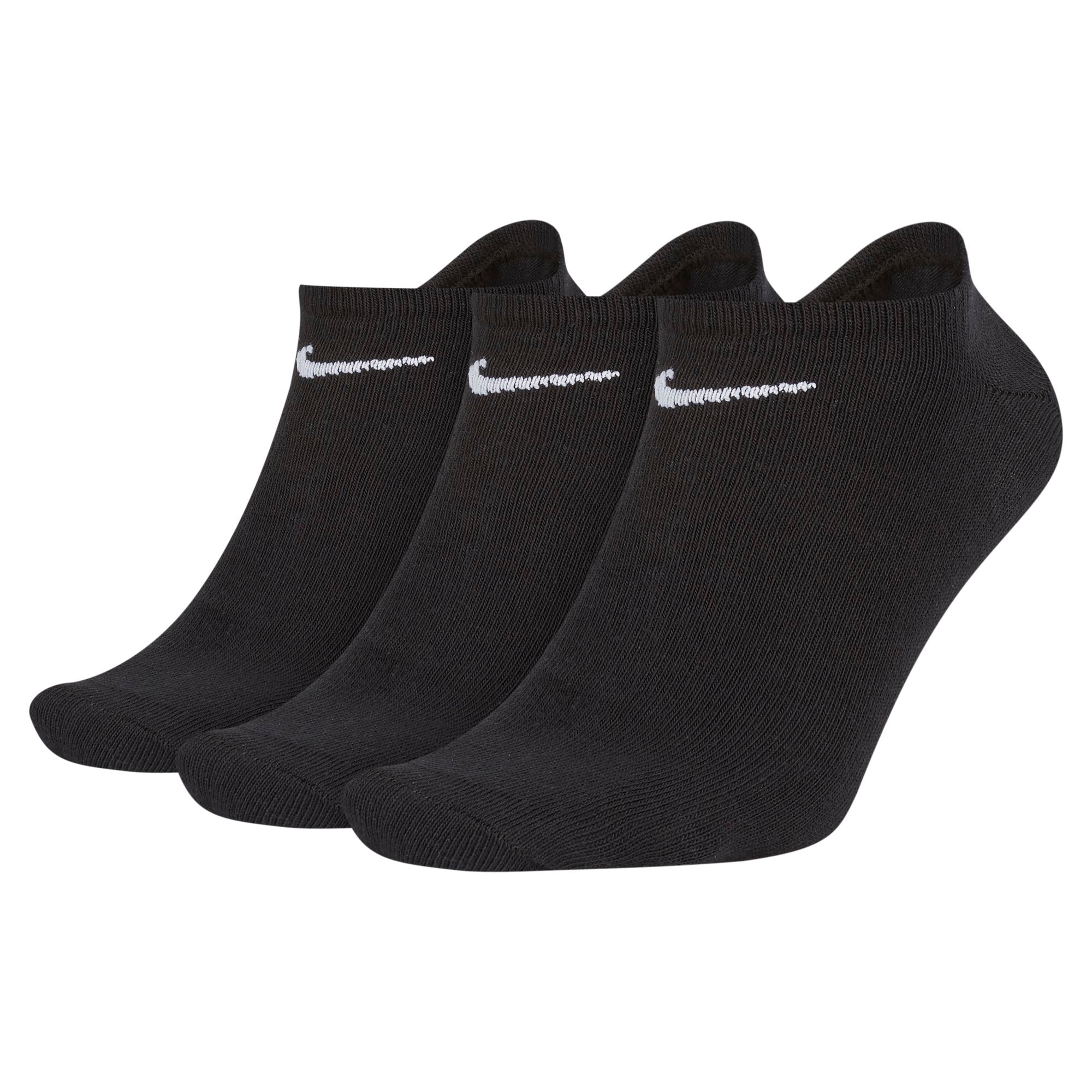 Mens 3 Pack Value No Show Socks