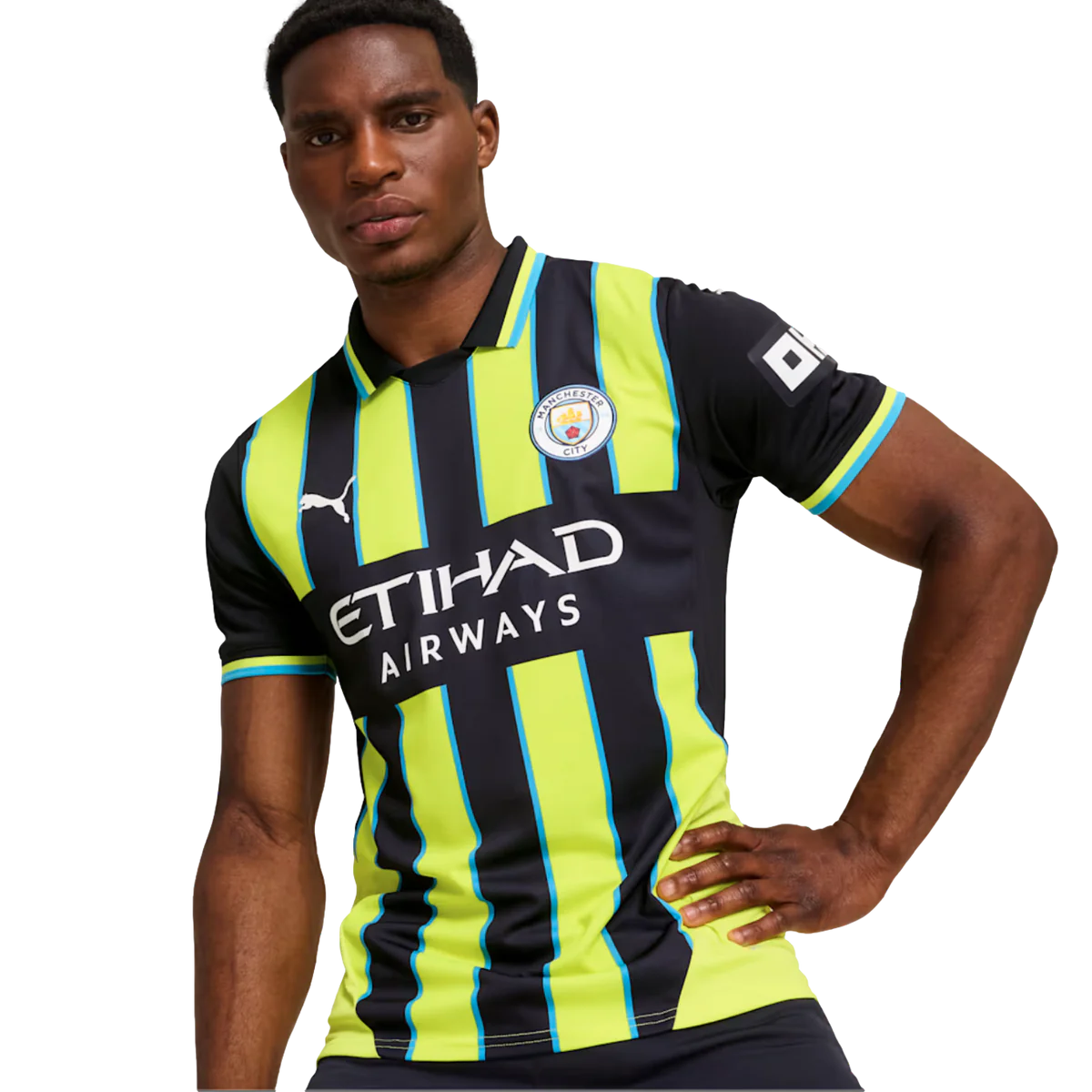 Mens Manchester City Away Replica Jersey 24/25